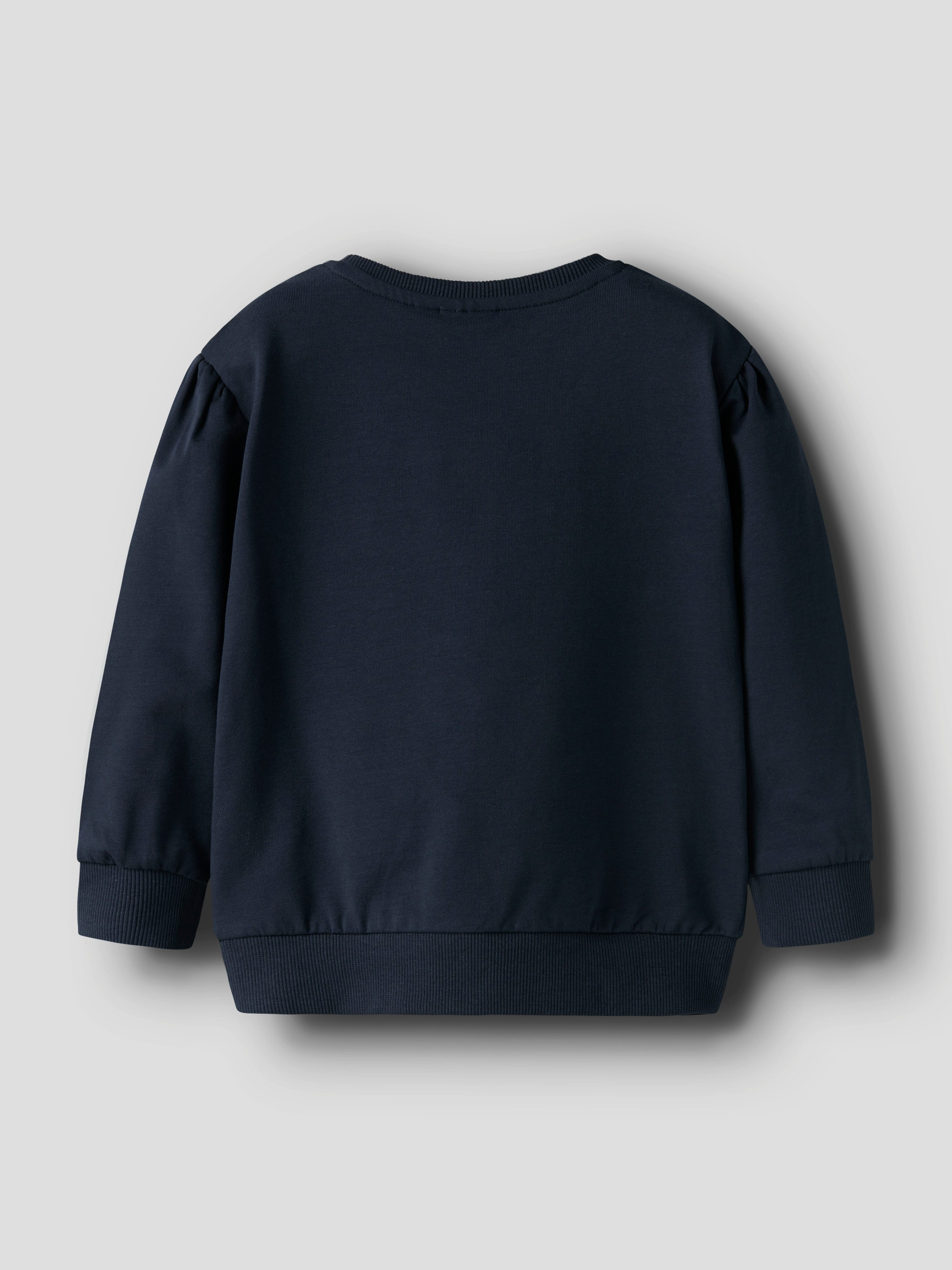 Name It Sweatshirt NMFDIDI STITCH SWEAT UNB NOOS WDI mit Glitzerprint für einen funkelnden und coolen Loo
