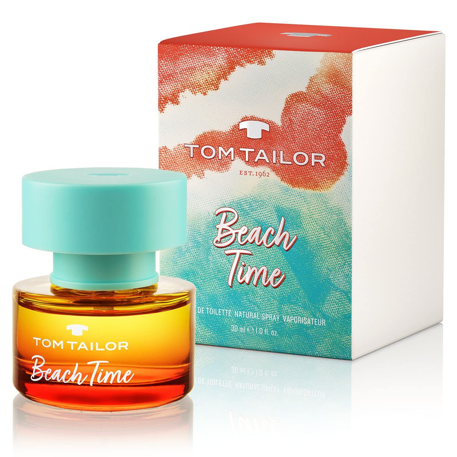 TOM TAILOR Eau de Toilette Beach Time Eau de Toilette Damen Parfüm EdT Vaporisateur 30ml
