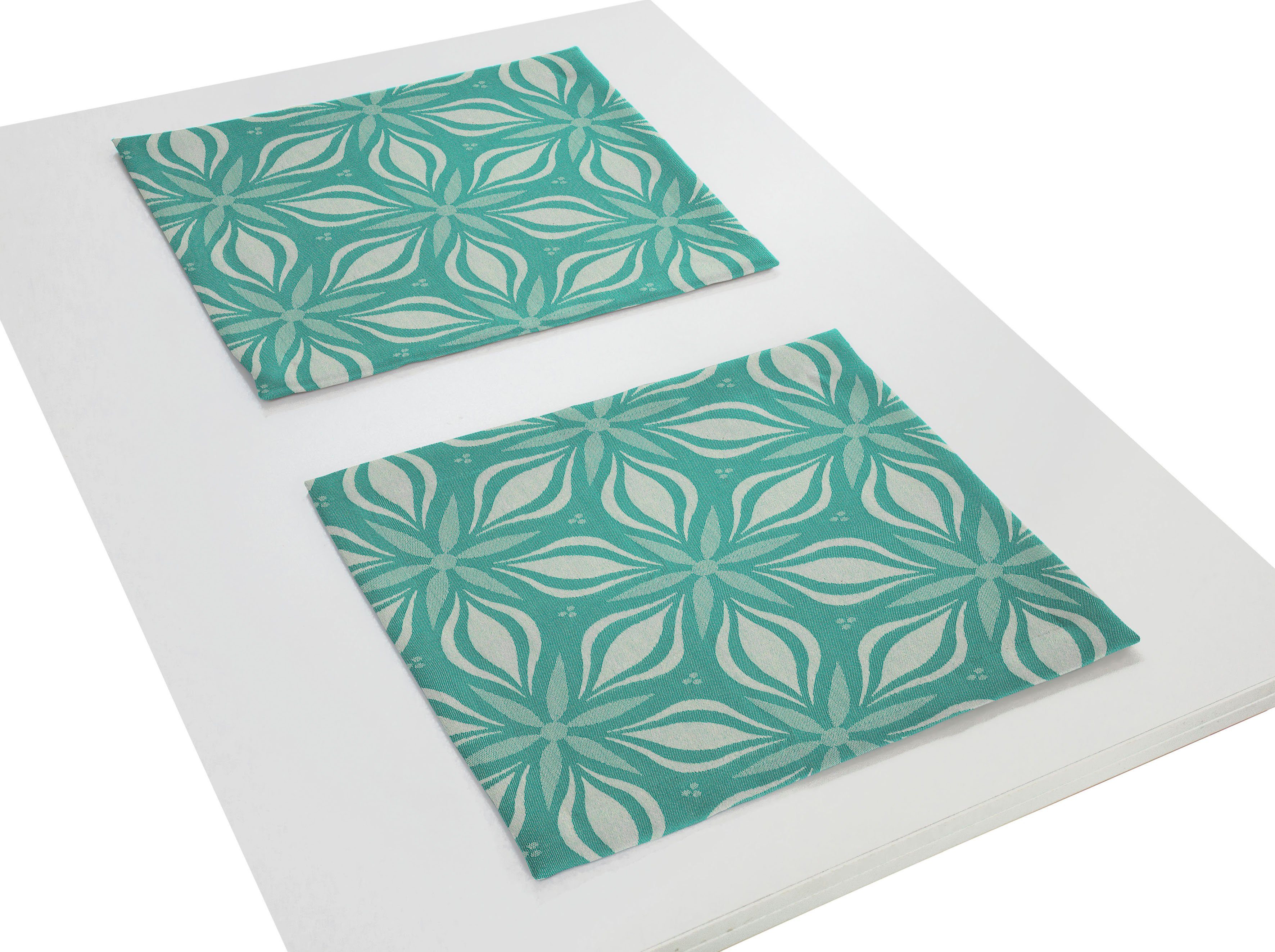 Adam Platzset Retro Floret, (2-St), GOTS günstig online kaufen