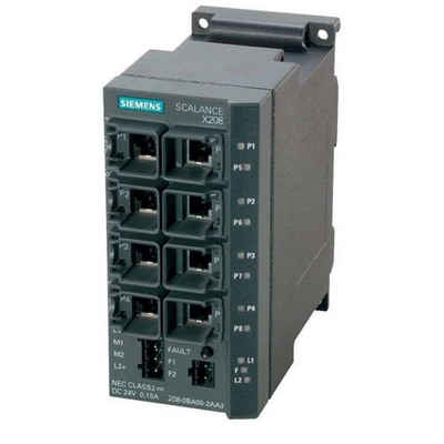 SIEMENS Siemens Dig.Industr. Switch Scalance 6GK5208-0BA10-2AA3 Netzwerk-Patch-Panel