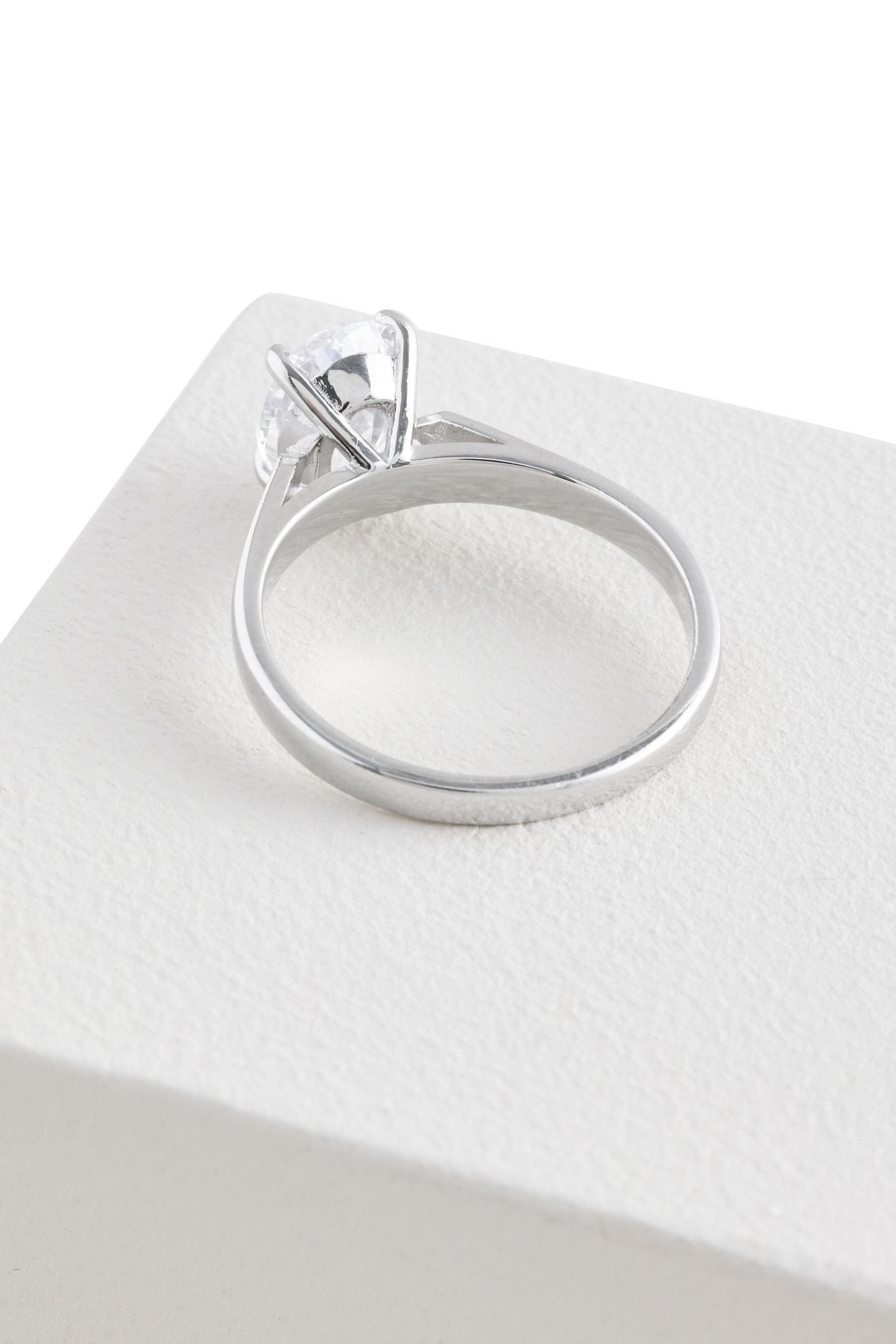Next Fingerring Ovaler Solitaire-Ring (1-tlg)
