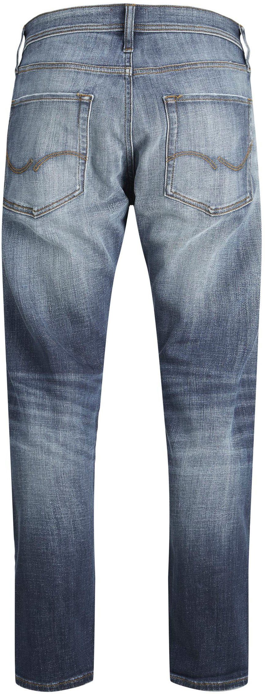 & Jack 410 Tapered-fit-Jeans GE Jones SN JJIERIK Blue JJORIGINAL Denim