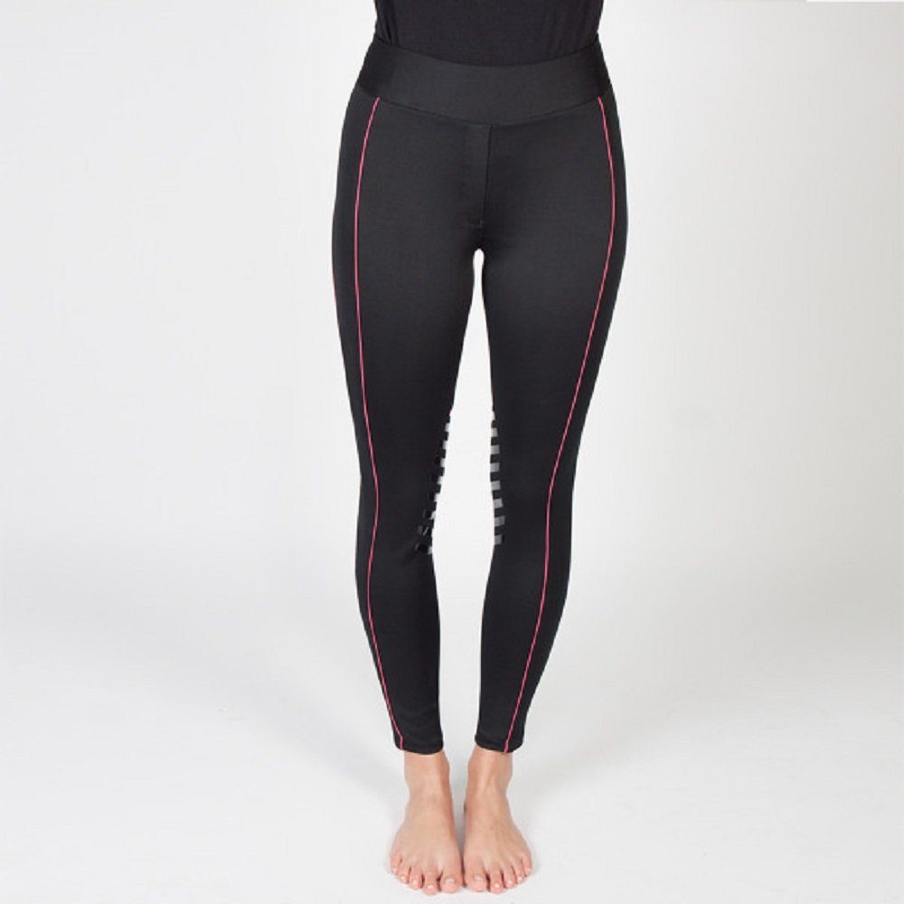 PFIFF Reiterhose Reitleggings 'Larissa' Kinder/Damen Grip Kniebesatz