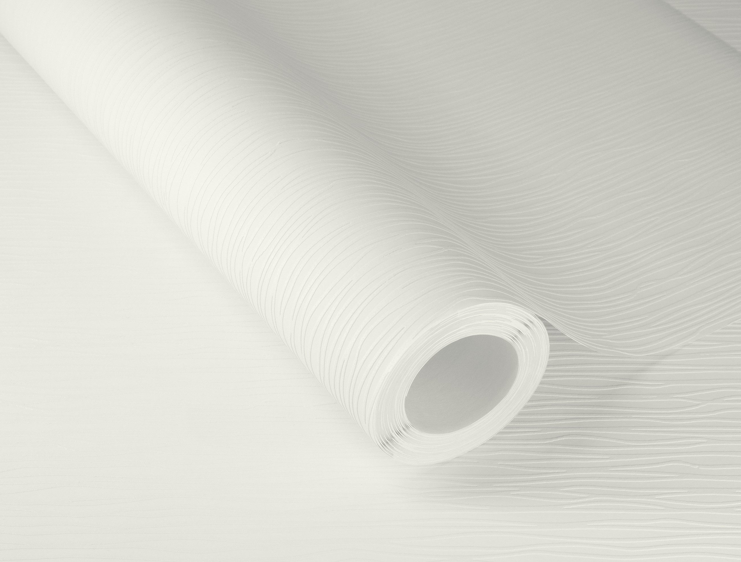 Rasch Vliestapete mit dynamischen Linien - zum Überstreichen, aufgeschäumt, einfarbig, gestreift, uni, Strukturmuster, Streifen, (1 Rolle, 1 St), Strukturtapete