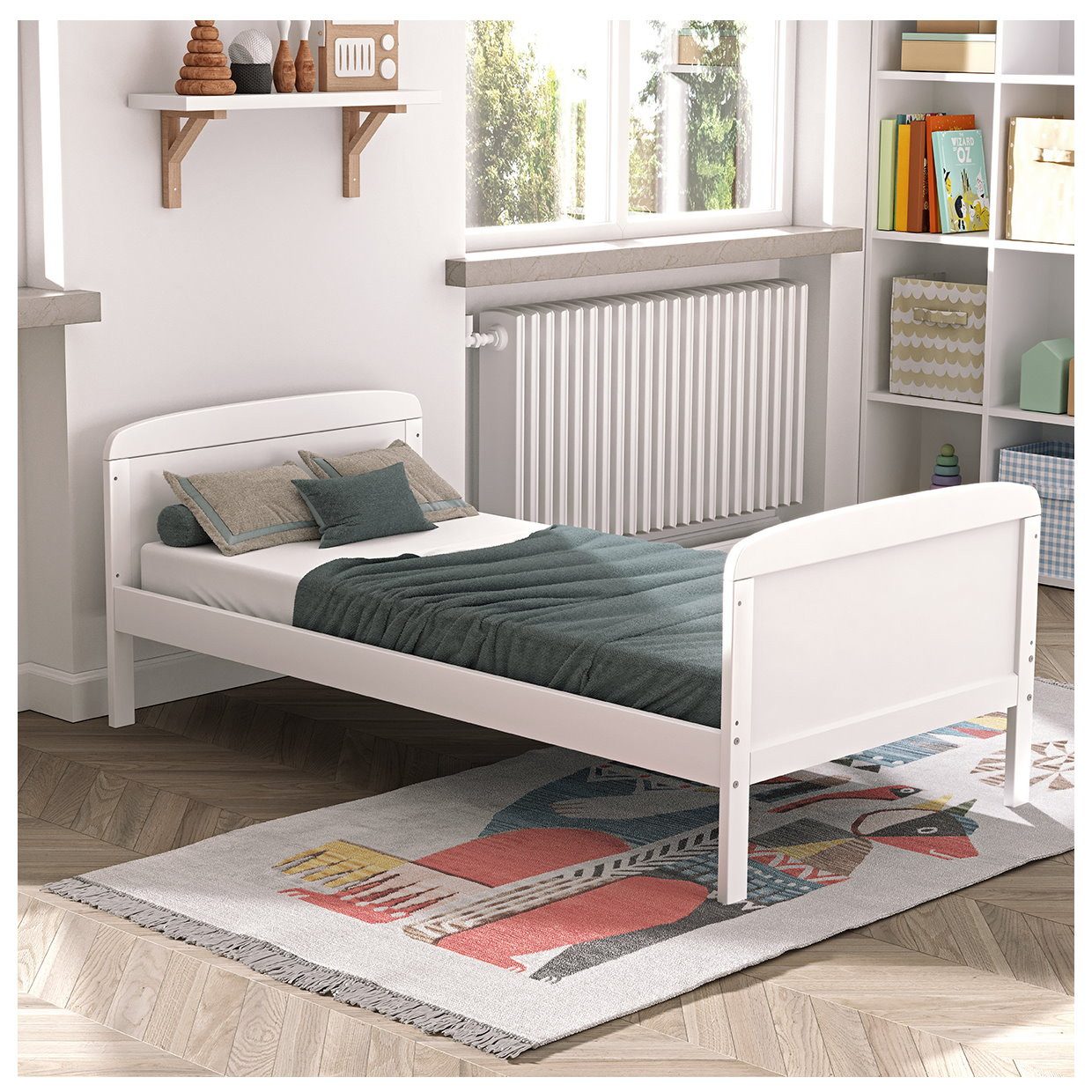 Baby-Delux Kinderbett Luca, Kinderbett Gitterbett 140x70 günstig online kaufen