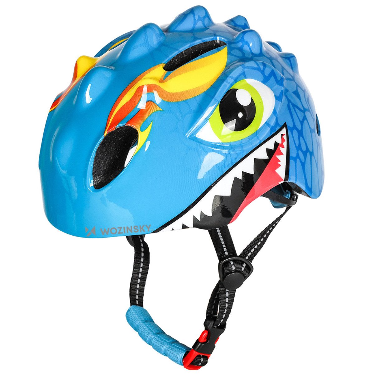 Wozinsky Fahrradhelm HT-006, Leichtgewicht mit 360°-Verstellknopf für passgenauen Sitz