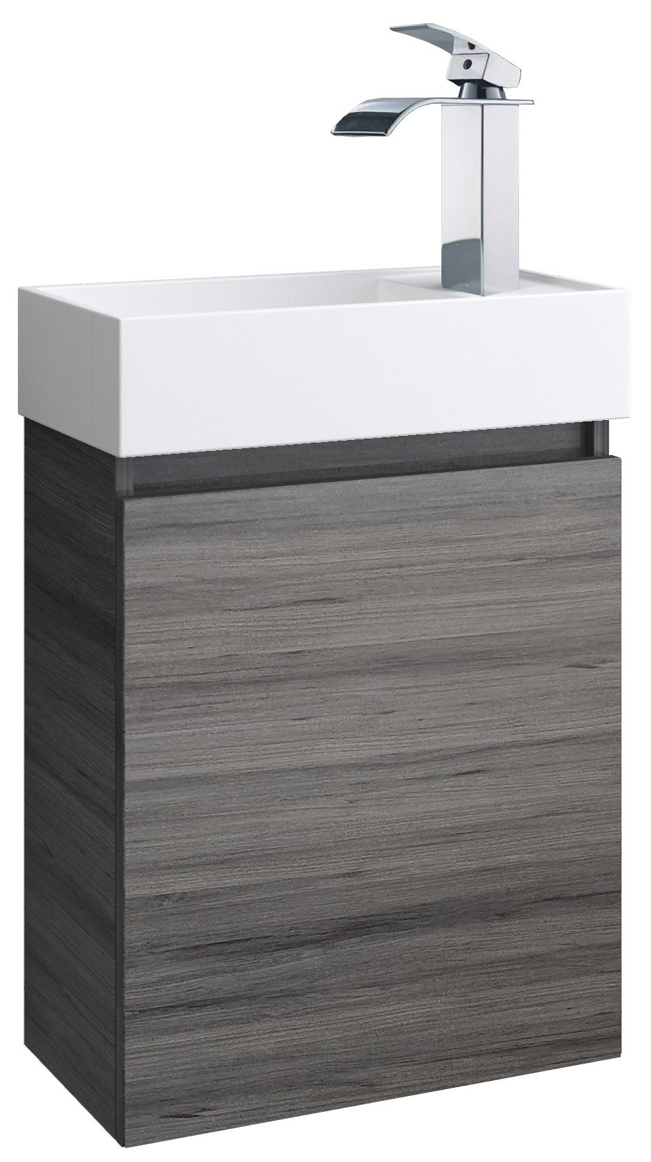 Faizee Home Badmöbel-Set Badmöbel 40 cm Badschrank Waschtisch Unterschrank günstig online kaufen