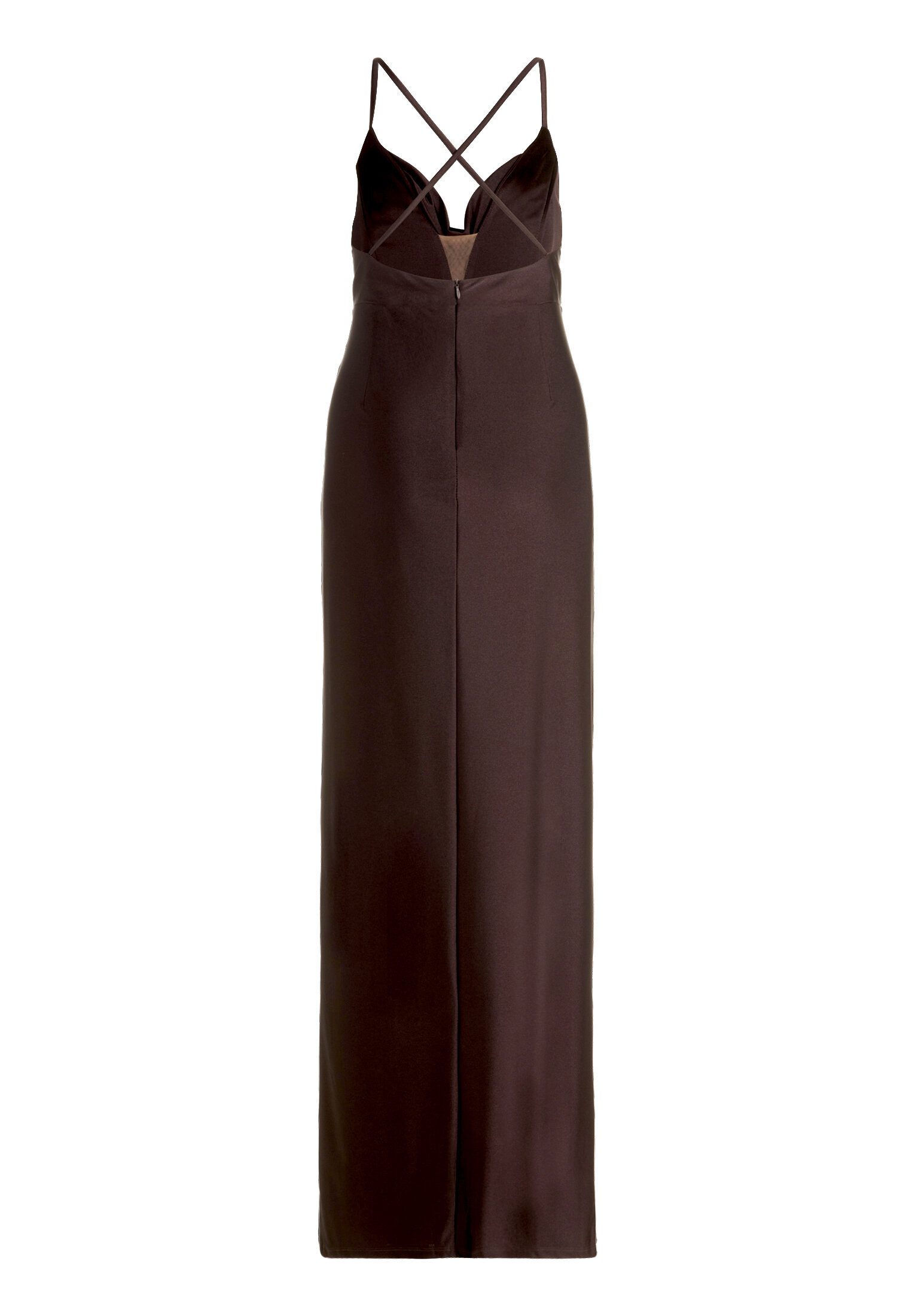 Vera Mont Abendkleid Damen figurbetont Schlitz
