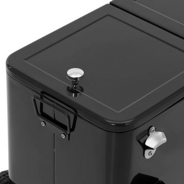 Uniprodo Kühlbox Kühlbox mit Rädern Kühlkiste Ablasshahn Getränkekühler Thermobox 76 L