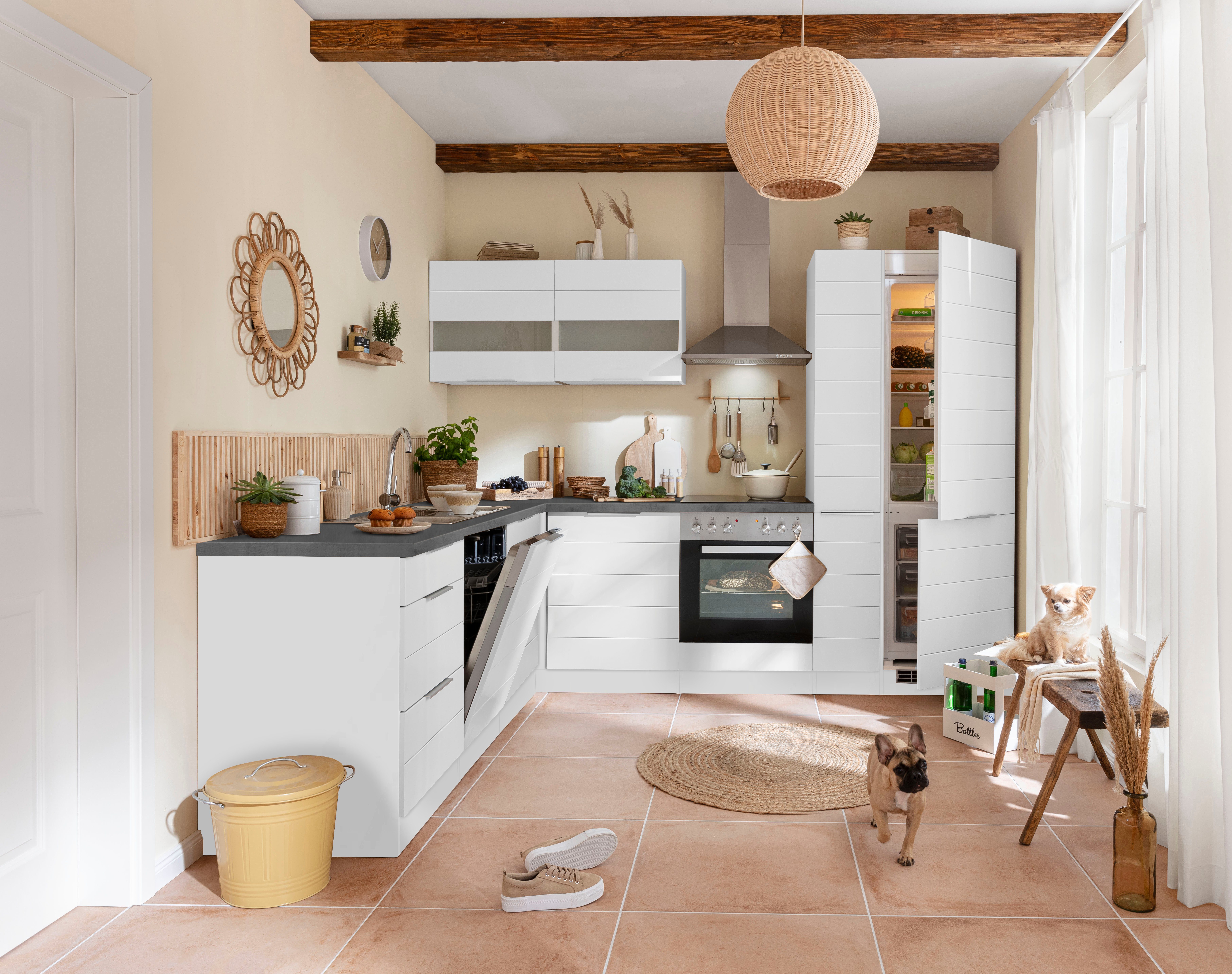 KOCHSTATION Winkelküche KS-Luhe, Stellbreite 240x270 cm, wahlweise mit oder günstig online kaufen