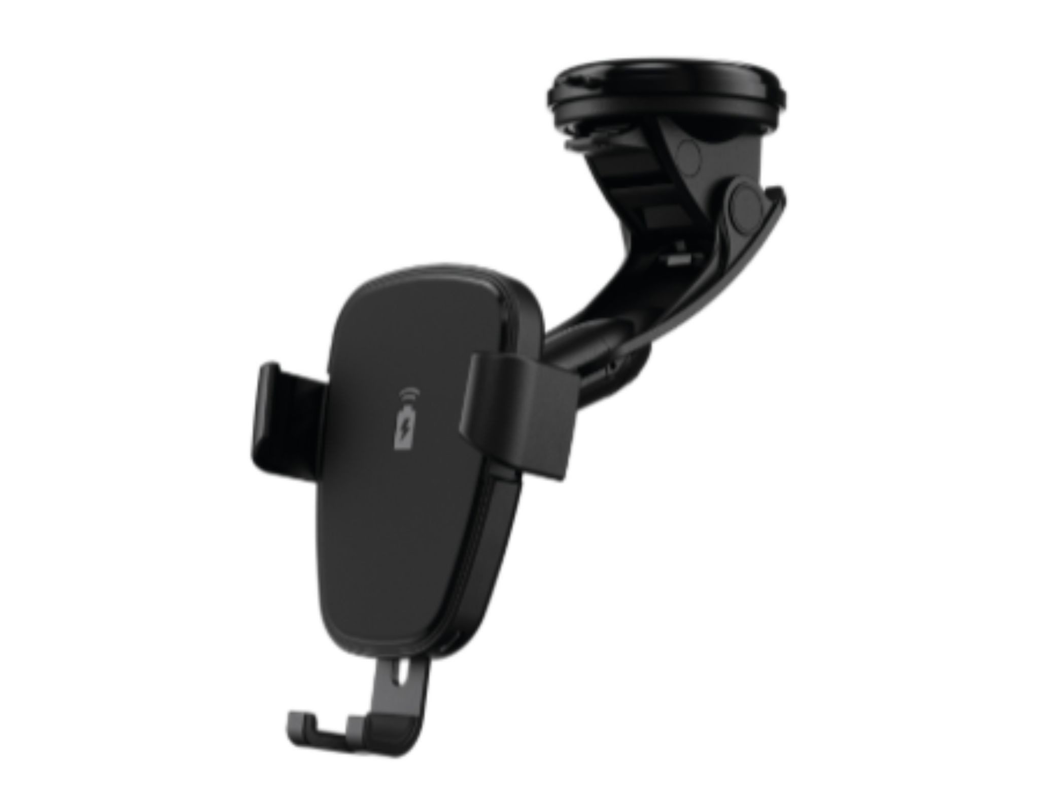 Tronic Smartphone-Halterung Qi-Lader Kfz Handyhalterung Induktives Laden Saugnapf TKHQ 10 A110W, (bis 6.7 Zoll)