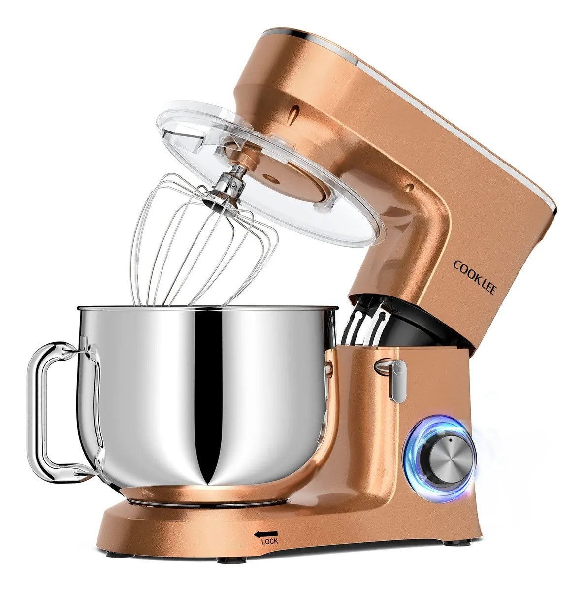 Royalty Line Küchenmaschine, 800 W, 8,5 l Schüssel