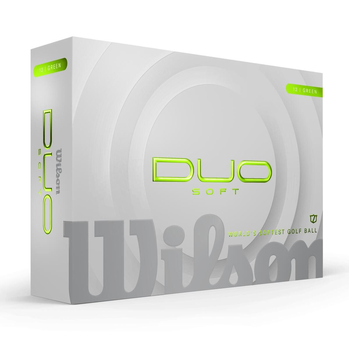 Wilson Golfball Wilson Golfball Duo Soft 2025 Grün 1 Dutzend