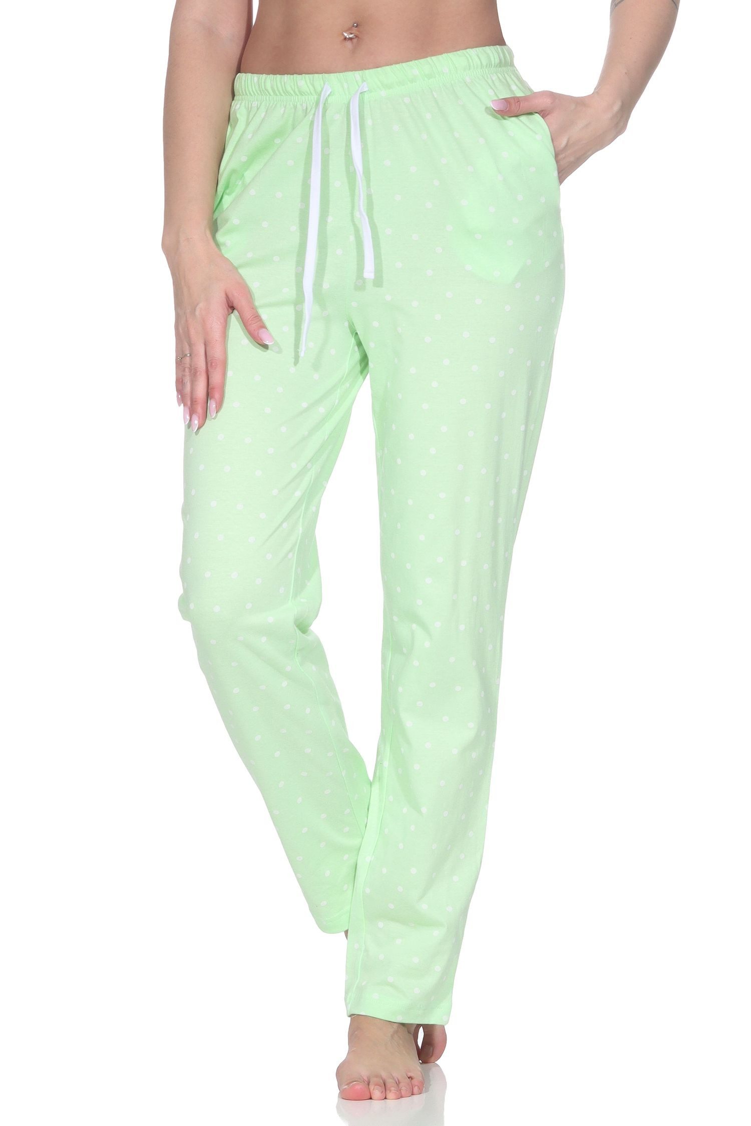 Normann Relaxanzug Damen Pyjama Hose lang Mix & Match - perfekt zu kombinieren – Bild 2 von 5