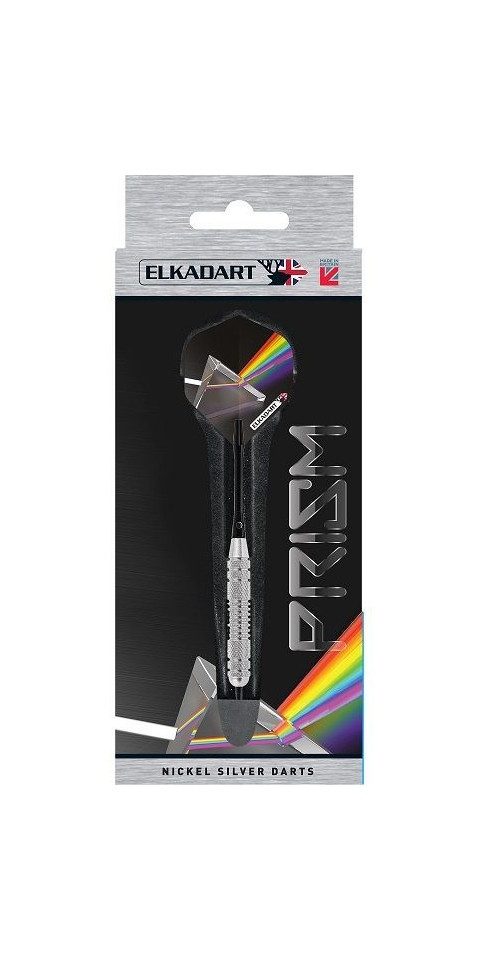 Elkadart Softdarts ELKADART Prism, Soft Dart, 18 Gramm, Nickelsilver, Komplettsatz