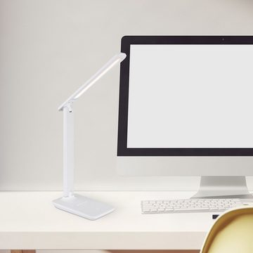 Globo Tischleuchte Schreibtischlampe LED Touch Dimmer Farbwechsel Nachttischlampe
