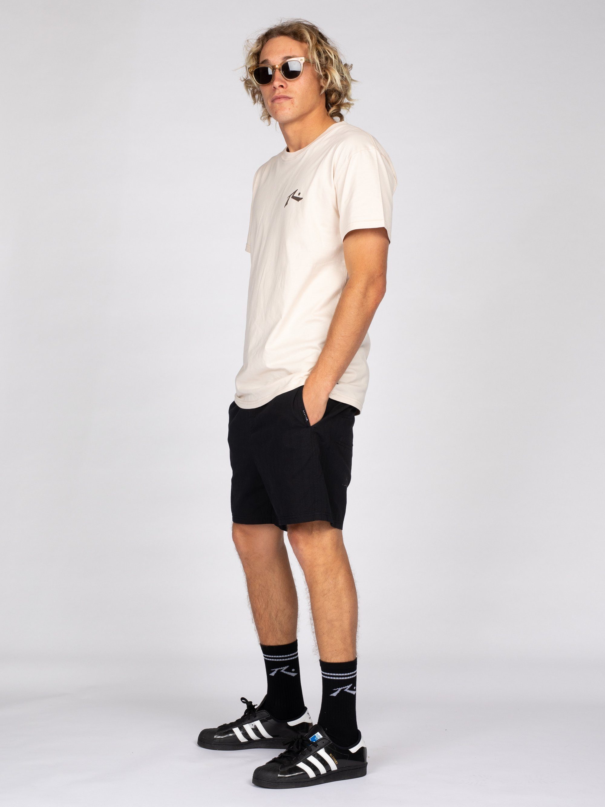 COMPETITION Stone T-Shirt SLEEVE Rusty TEE SHORT Pumice