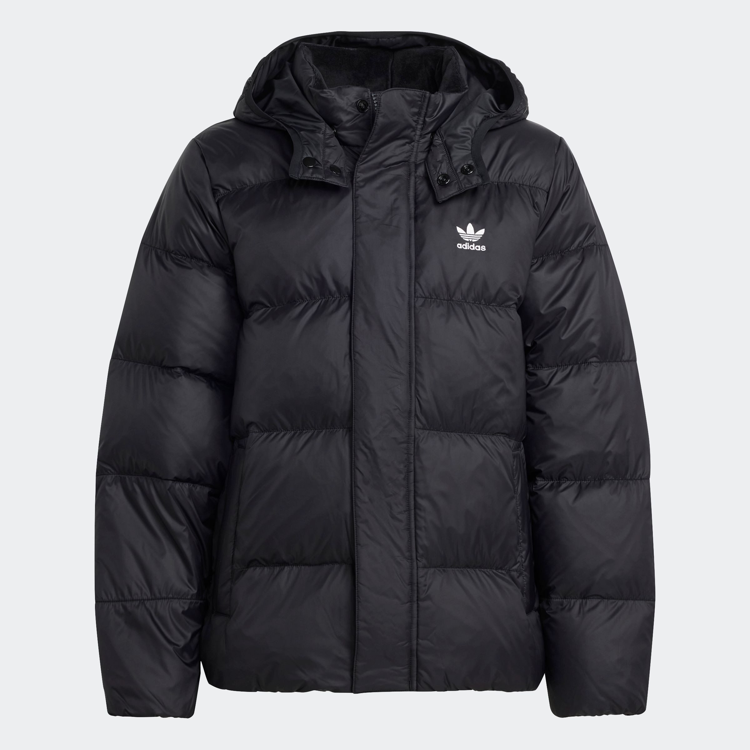 adidas Originals Steppjacke ADICOLOR KIDS mit abnehmbarer Kapuze, lockere Schnittform