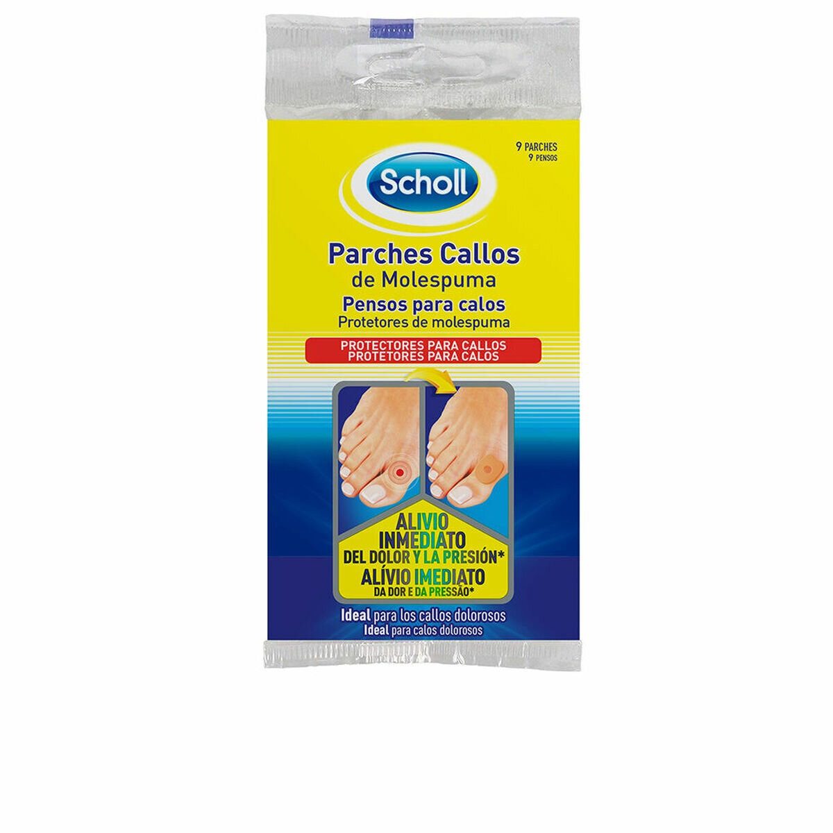 Scholl Hornhautpflaster Scholl parches callos molespuma 9uni