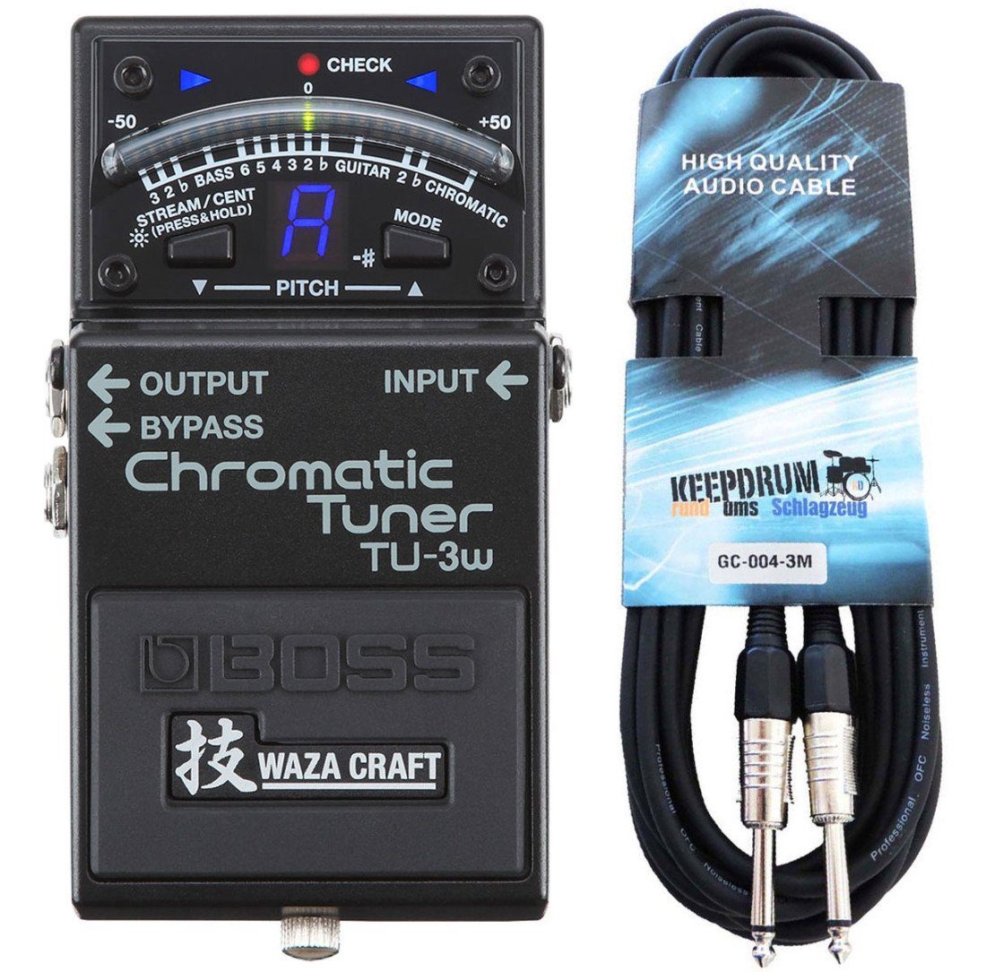 Stimmgerät Boss Stimmgerät TU-3W Waza mit Kabel