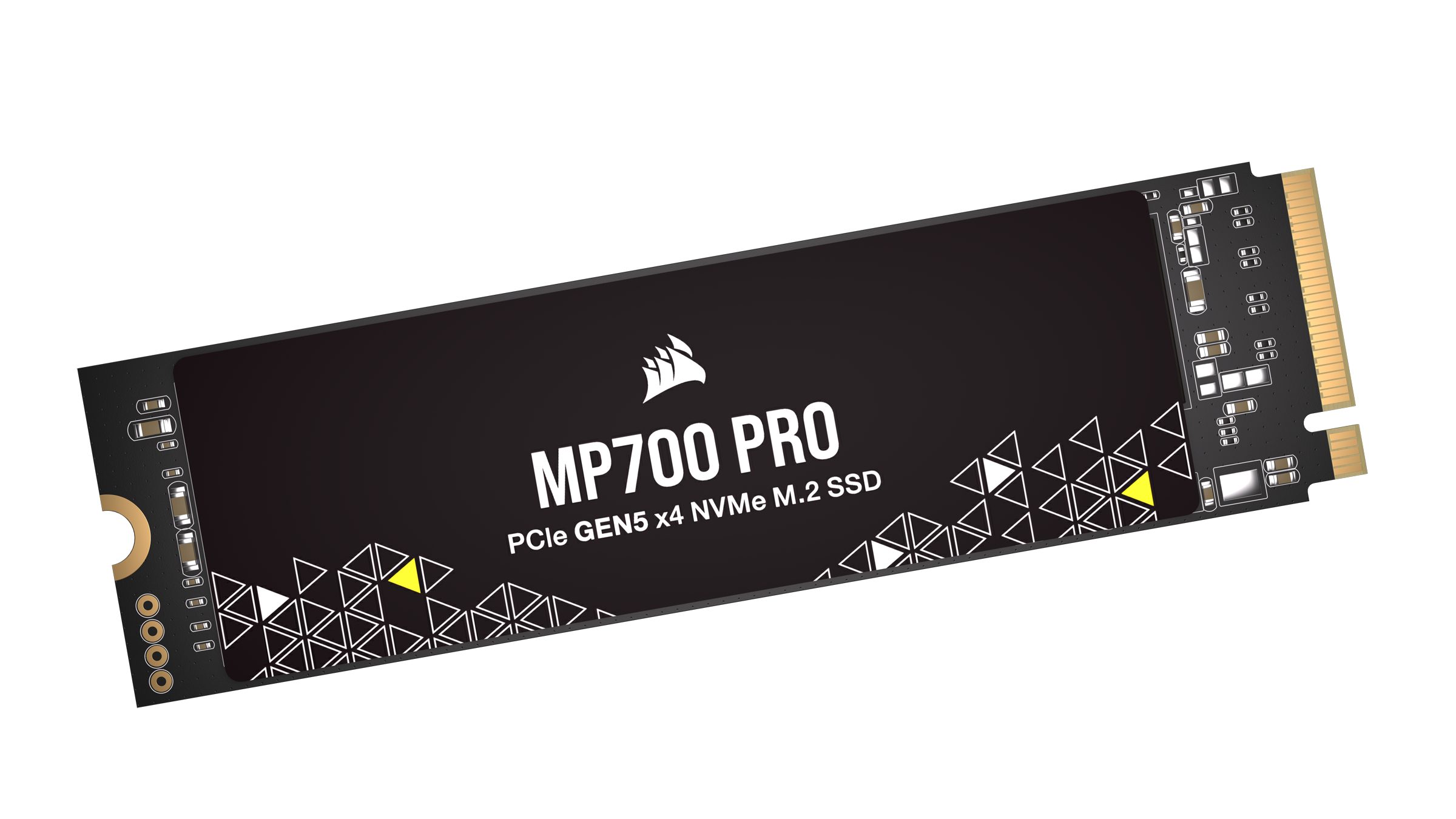 Corsair MP700 PRO 2TB M.2 NVMe PCIe Gen. 5 x4 SSD (no heatsink) interne SSD 12400 MB/S Lesegeschwindigkeit, 11800 MB/S Schreibgeschwindigkeit, Microsoft DirectStorage