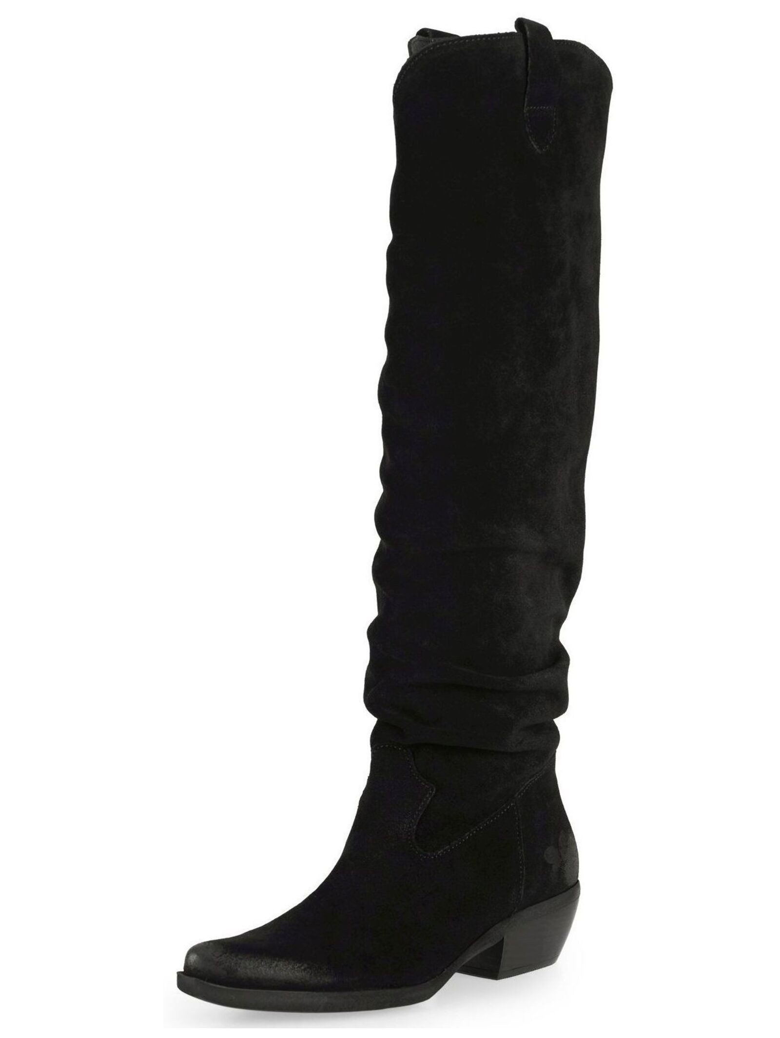 Felmini Stiefel Veloursleder . Bikerboots günstig online kaufen