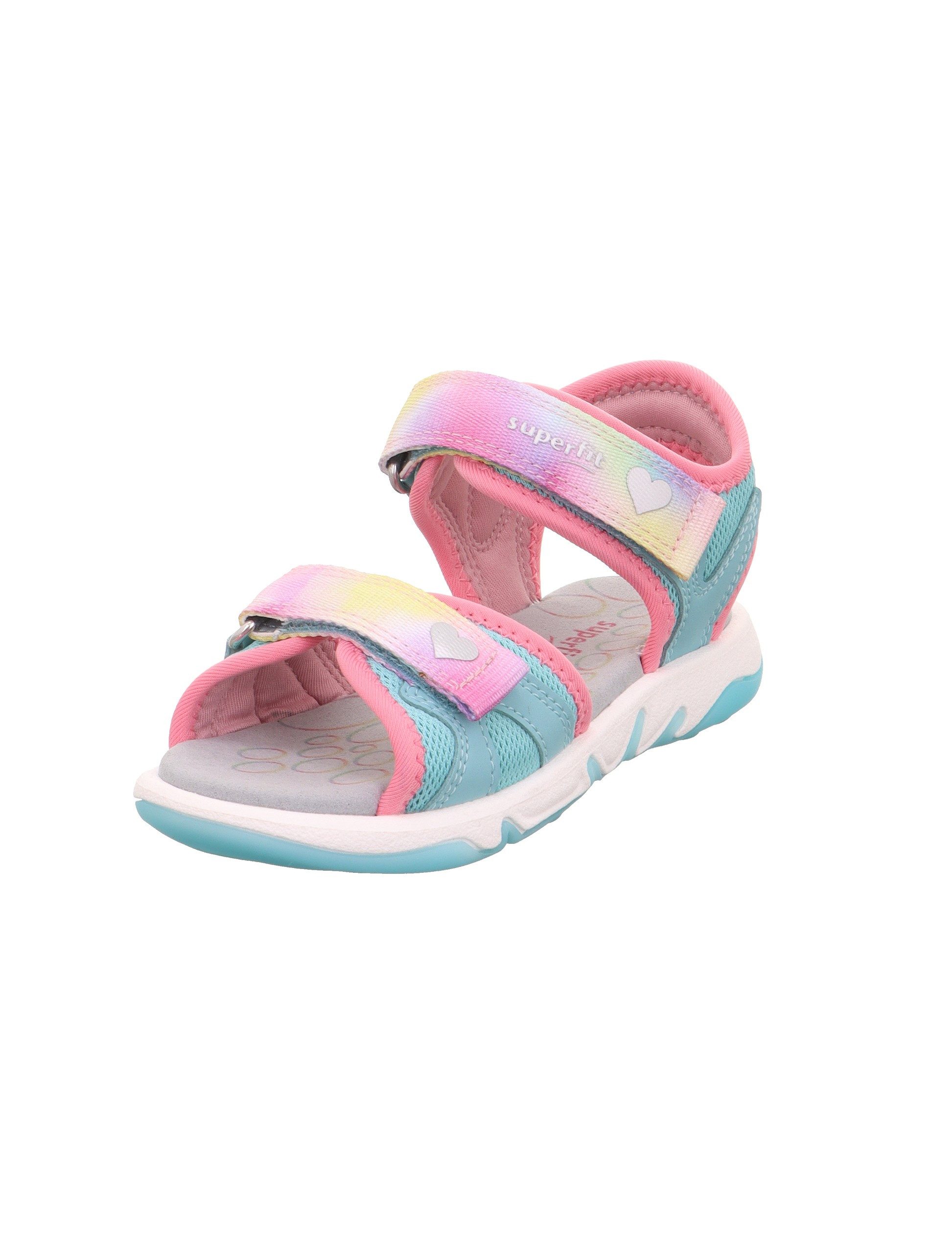 Superfit PEBBLES WMS: mittel Sandale Sandalette mit süßem Motiv, Größenschablone zum Download