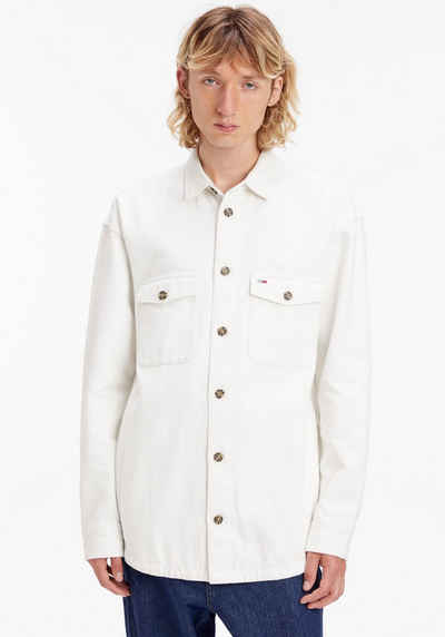 Tommy Jeans Langarmhemd TJM SOFT CASUAL OVERSHIRT