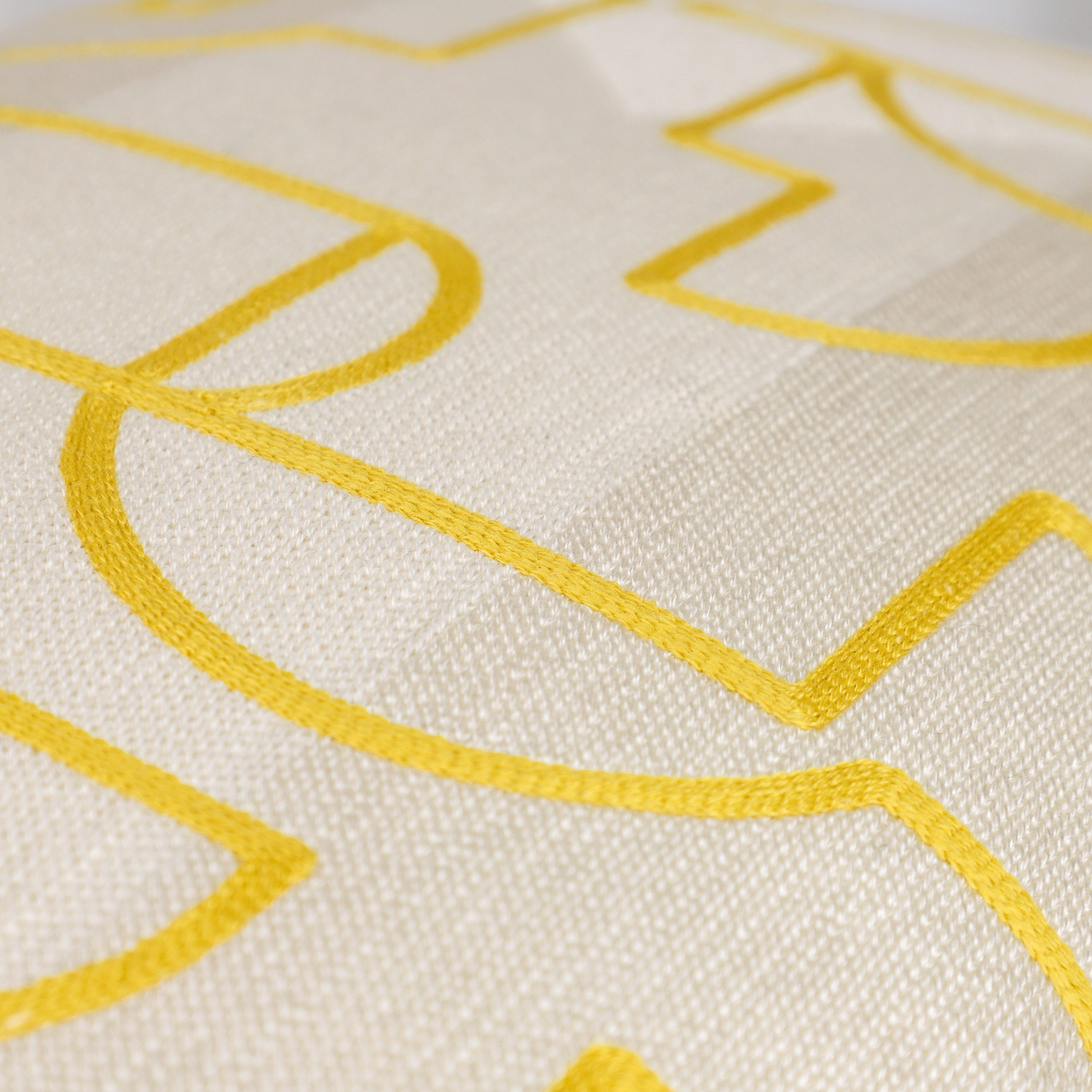 SCHÖNER WOHNEN-Kollektion Dekokissen Frame, bestickt