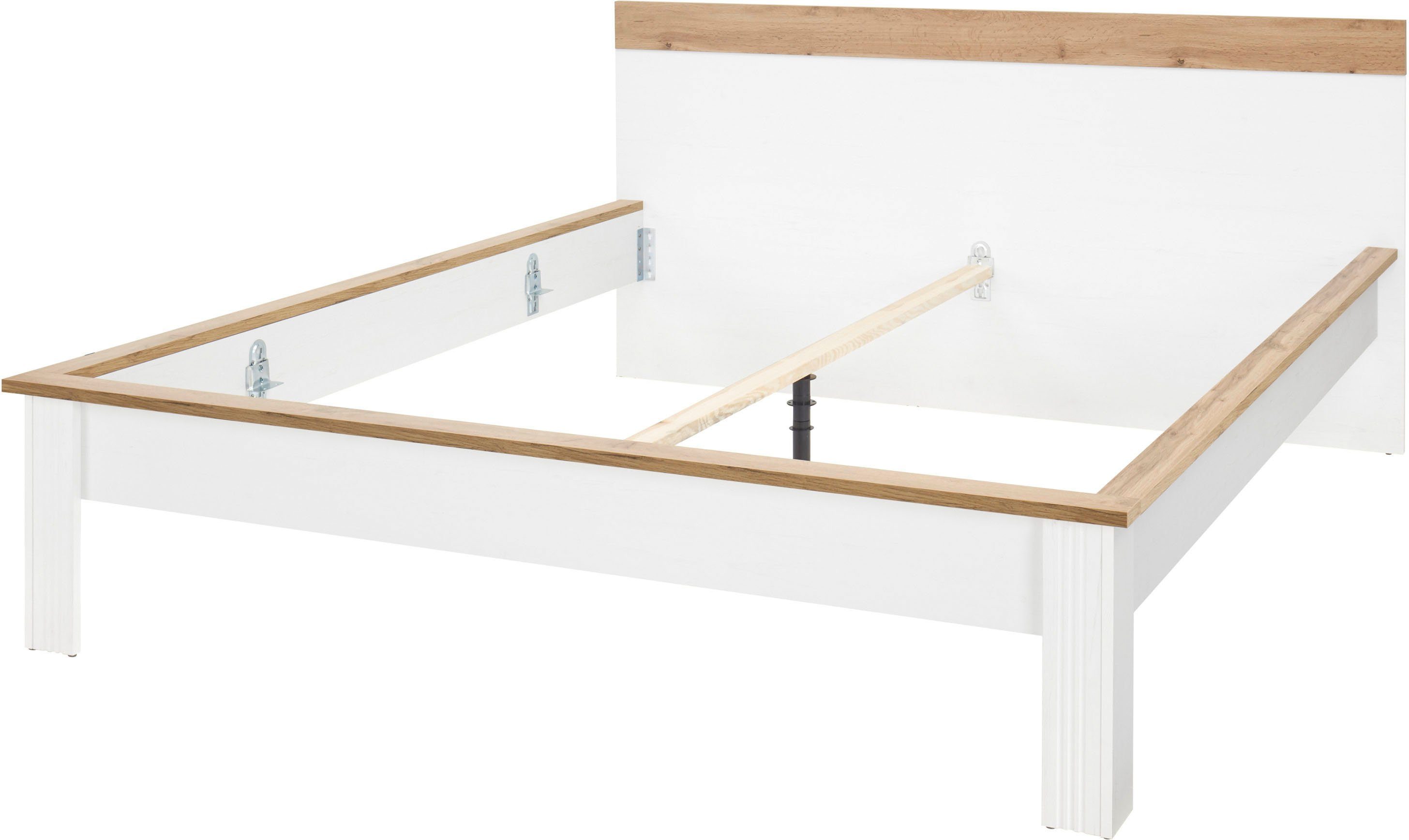 OTTO home Schlafzimmer-Set Westminster, Bett Liegefläche 180/200cm und 2 Nachtkommoden