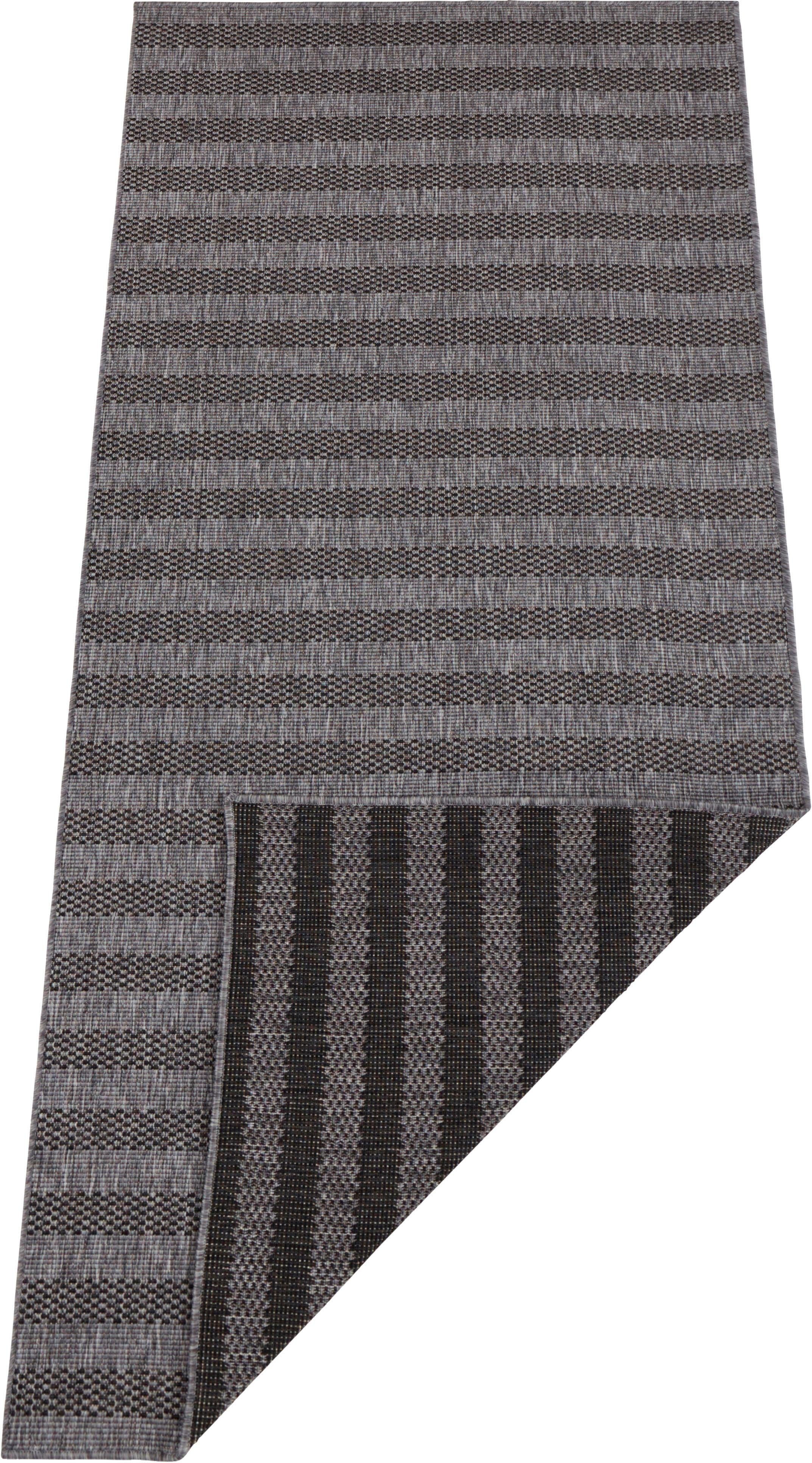 freundin Home Collection Läufer Delilia, rechteckig, Höhe: 5 mm, In-& Outdoor, Wetterfest, Balkon, Garten, Wohnzimmer, Wasserfest