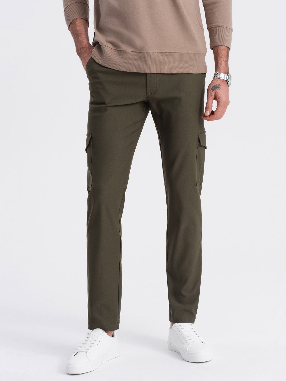 OMBRE Cargohose Herrenhose REGULAR aus Stoff günstig online kaufen