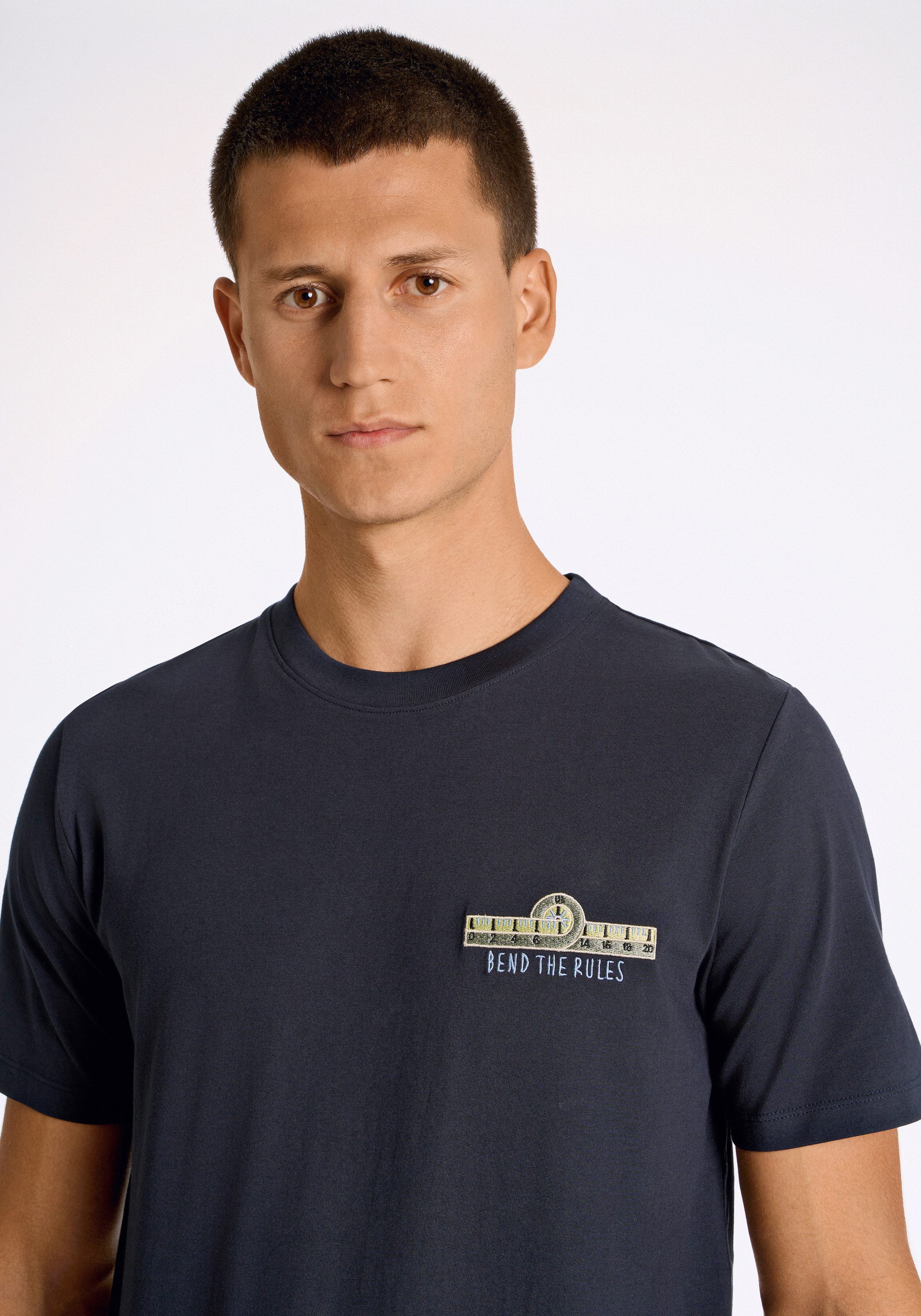 LINDBERGH Kurzarmshirt T-Shirt (Kurzarm) Relaxed Fit