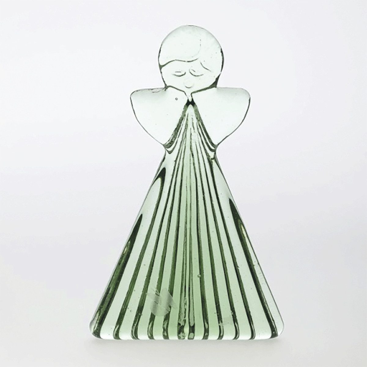 Dekofigur Großer Engel aus Glas.