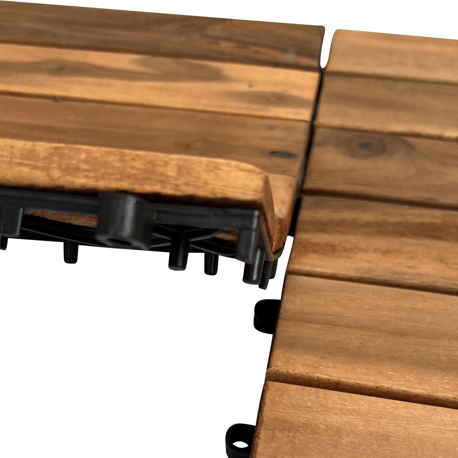 Hossi's Wholesale Holzfliesen 10x Terassenfliesen 0,9m² günstig online kaufen
