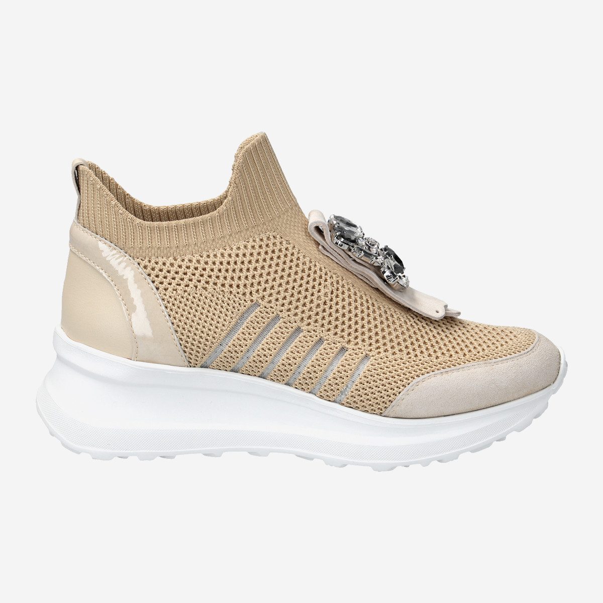 NoClaim KARYM3, Sneaker in Beige für Damen Sneaker