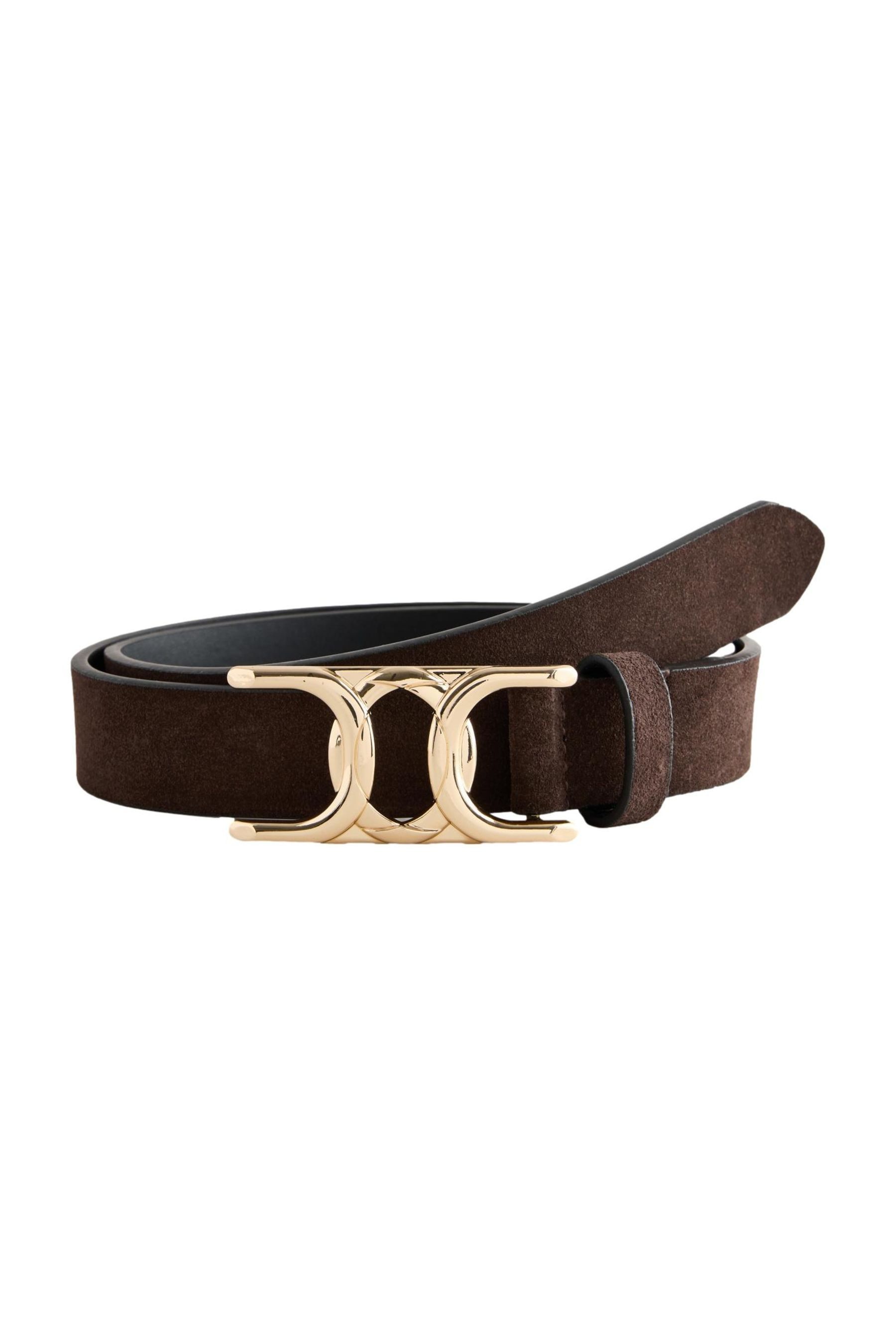 Next Ledergürtel Regular Fit Gürtel aus günstig online kaufen