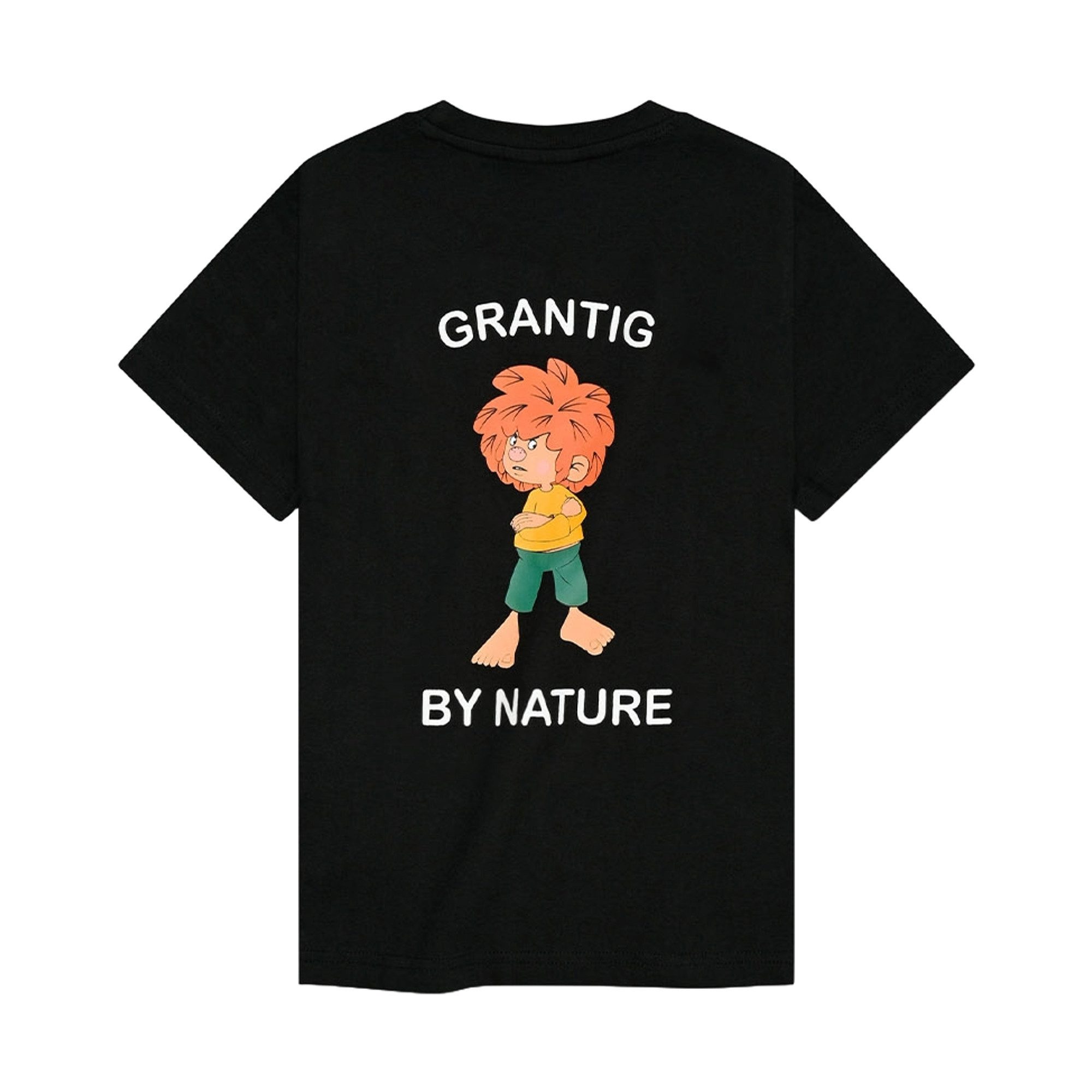 Bavarian Caps T-Shirt Bavarian Caps Kinder TShirt Pumuckl "Grantig by nature v2" schwarz 2-3 (T-Shirt)