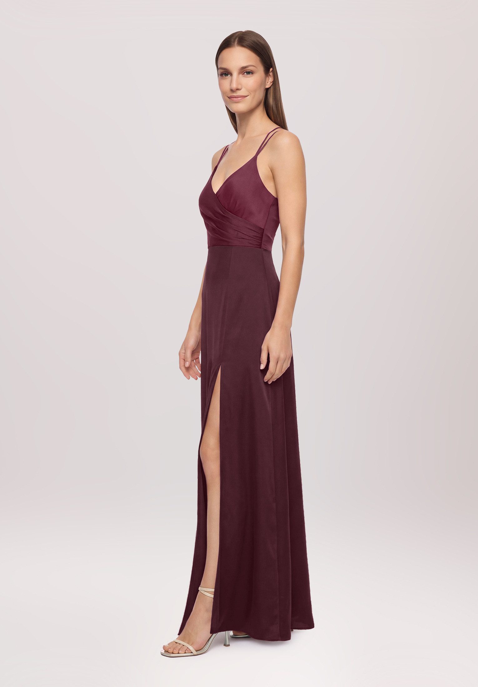 Vera Mont Abendkleid Damen mit V-Ausschnitt