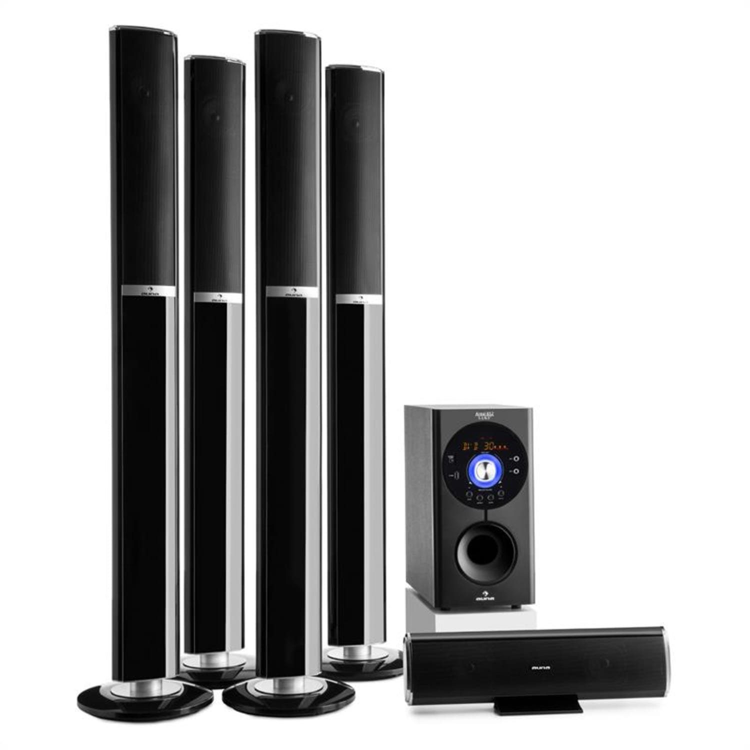 Auna Areal 652 Lautsprechersystem (145 W) | Surround-Systeme