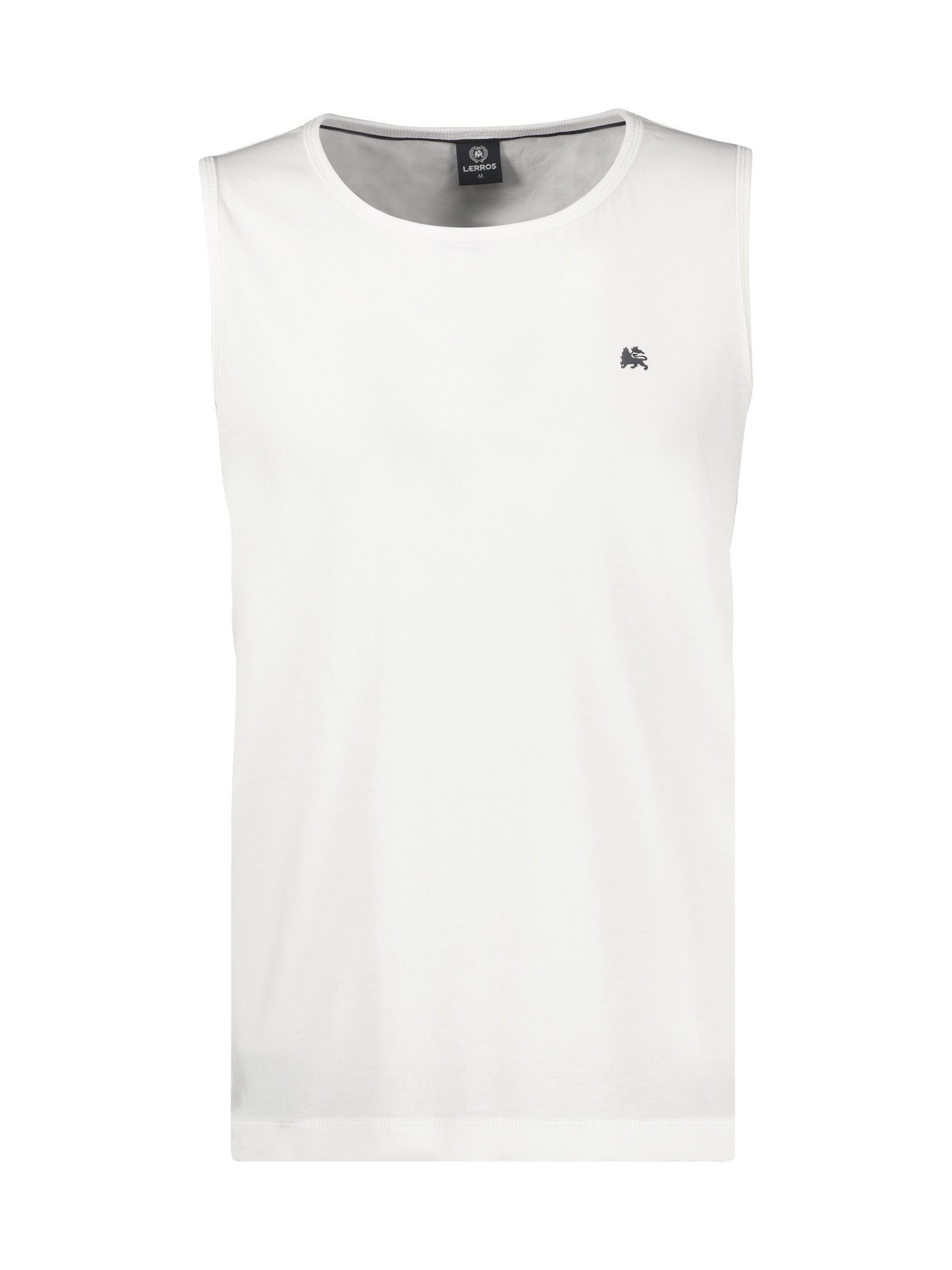 Muskelshirt Sportliches Baumwoll-Tanktop mit O-Neck, große Größen