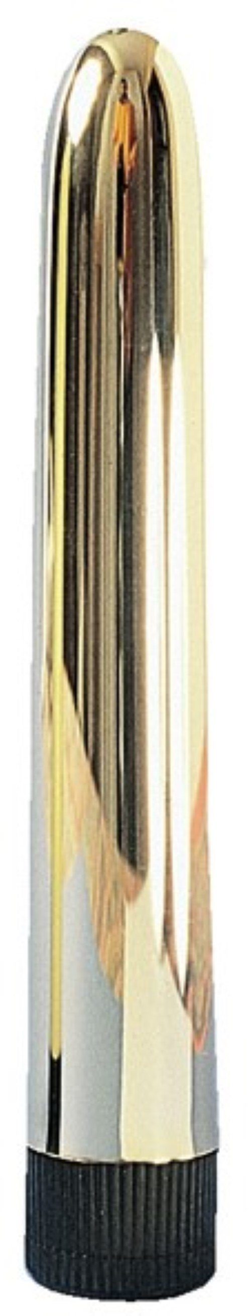 Slim-Line 17,5cm Vibrator gold Seven Creations Vibrator