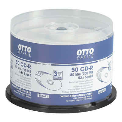 Otto Office CD-Rohling CD-R printable, 700 MB, bedruckbar