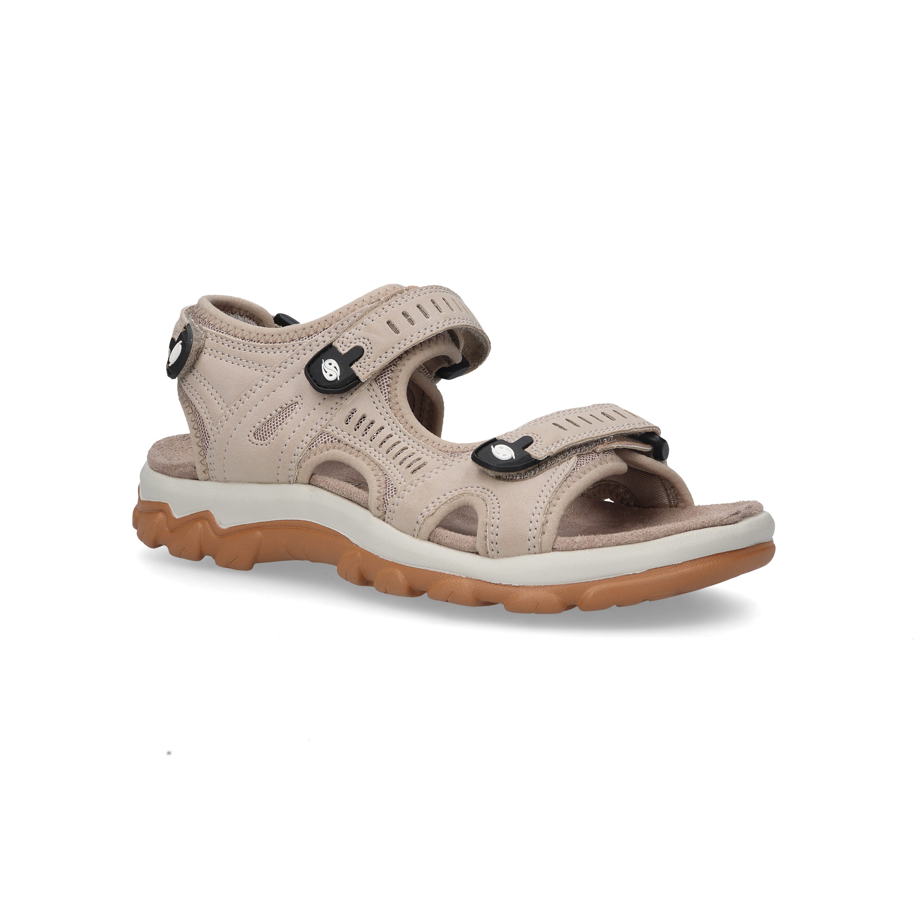 Dockers by Gerli Sandale Trekking Sandale, Sommerschuh mit Klettverschluss