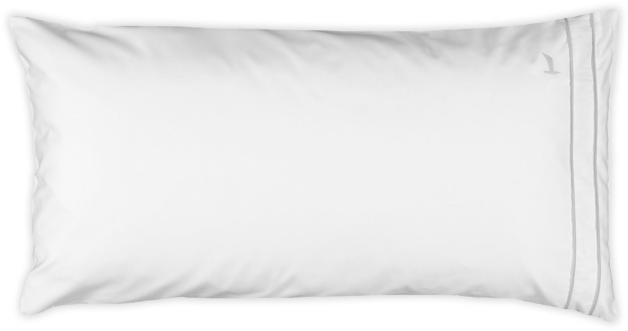 Möve Kissenbezug Möve Noblesse, (1 Stück), mit eleganten Biesen günstig online kaufen