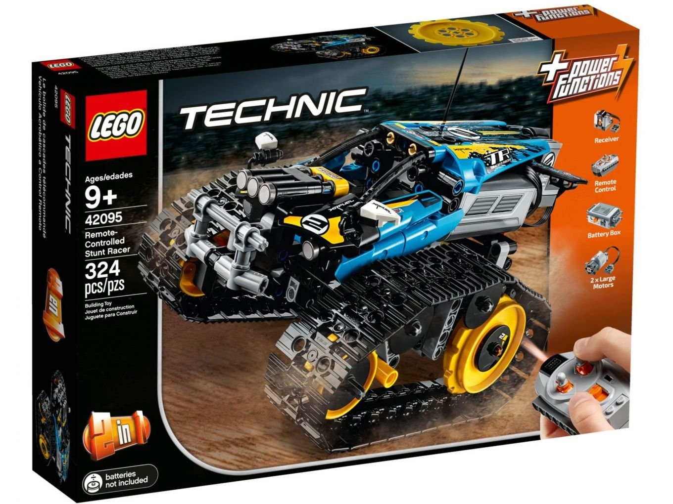LEGO® Konstruktionsspielsteine »LEGO Technic - Ferngesteuerter  Stunt-Racer«, (Set, 324 St)