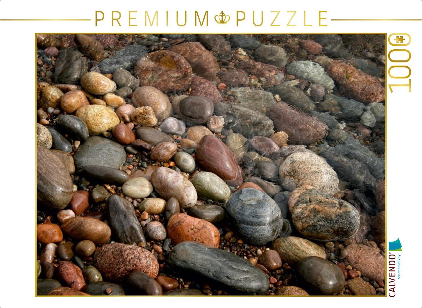 CALVENDO Puzzle CALVENDO Puzzle Steine am Strand, Caithness, Schottland, 1000 Teile L, 1000 Puzzleteile