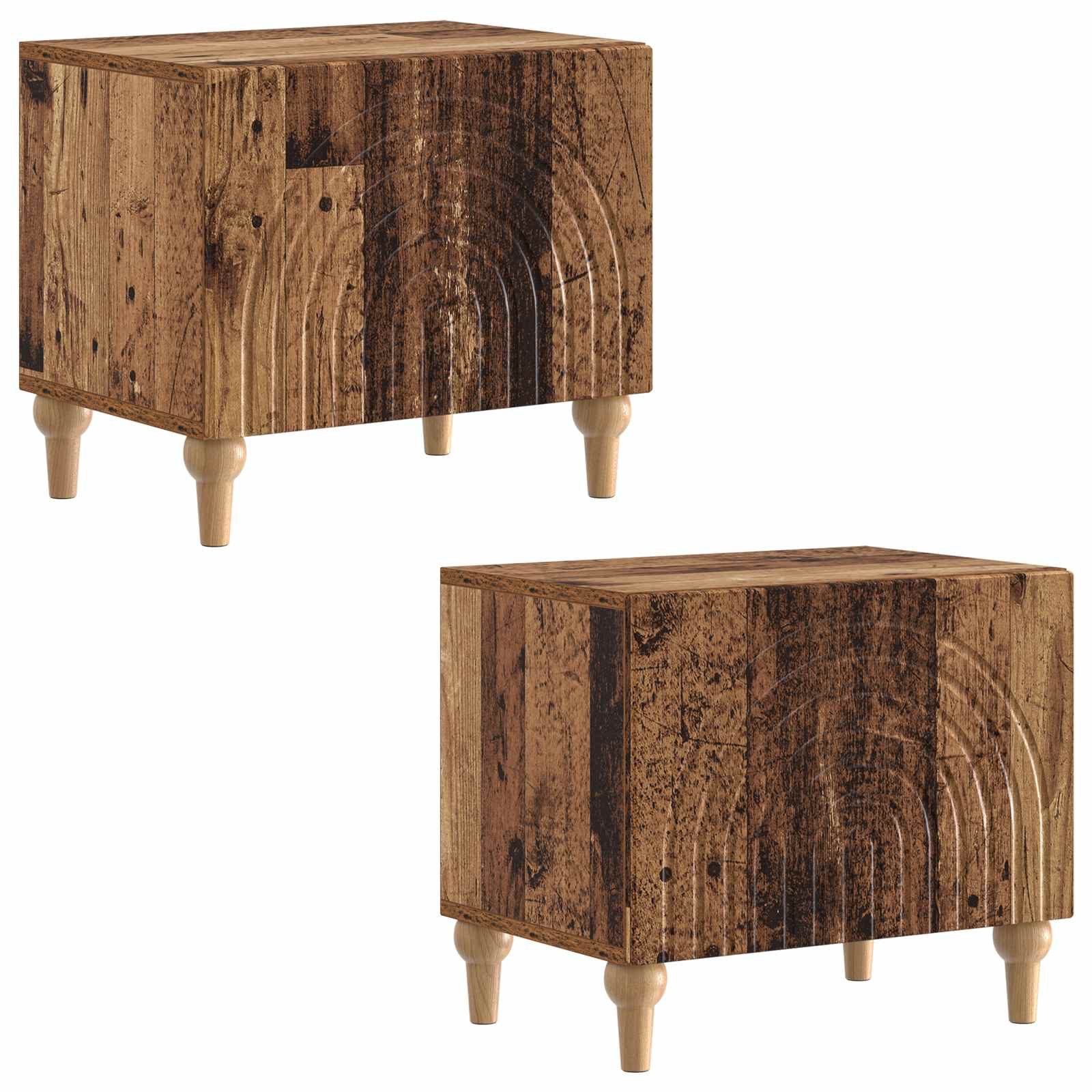 vidaXL TV-Schrank TV-Schrank ALKMAAR Altholz Holzwerkstoff