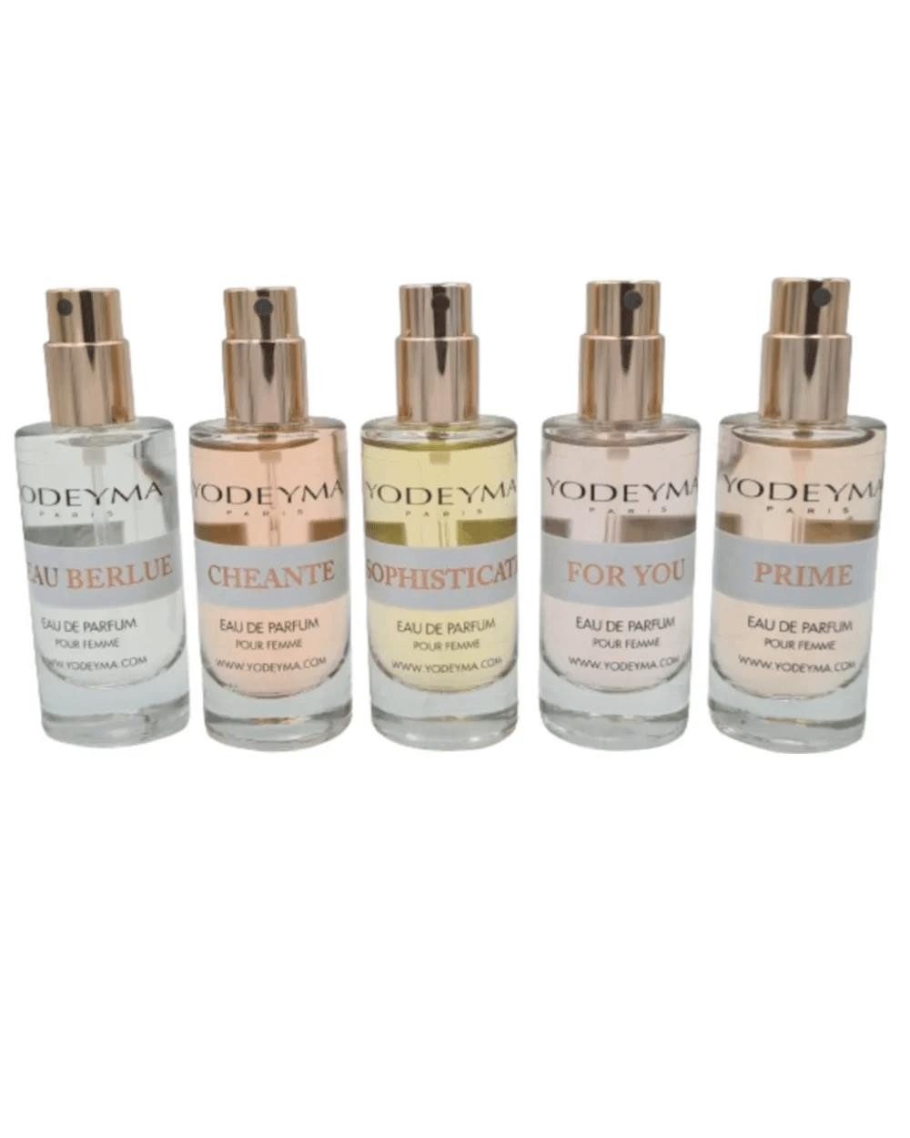 YODEYMA Duft-Set YODEYMA Damen Schnupperduftset "Blumig frische Früchte" Kollektion, eine Kollektion exquisiter Düfte