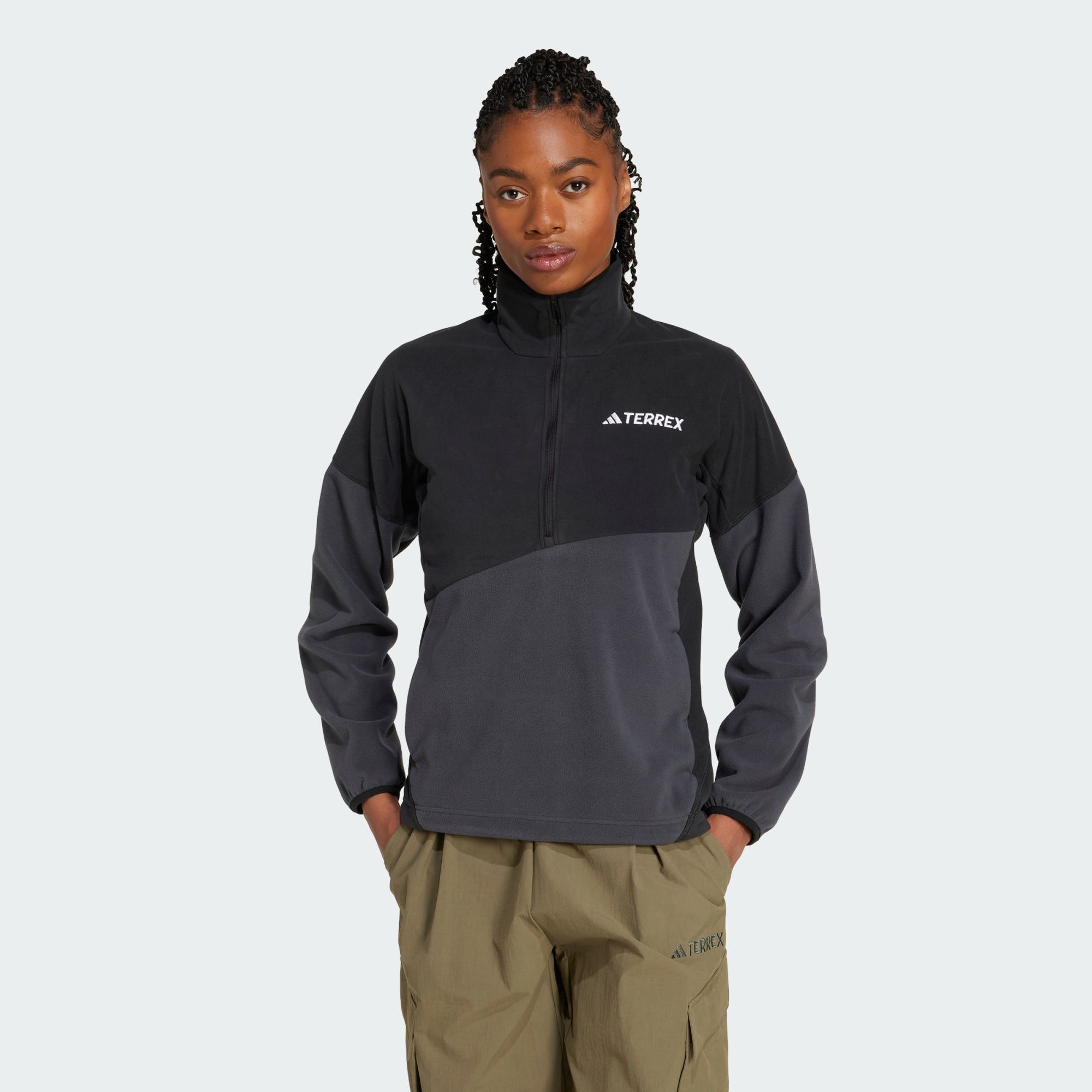 adidas TERREX Fleeceshirt TERREX MULTI CLIMAWARM FLEECE OBERTEIL (1-tlg) günstig online kaufen